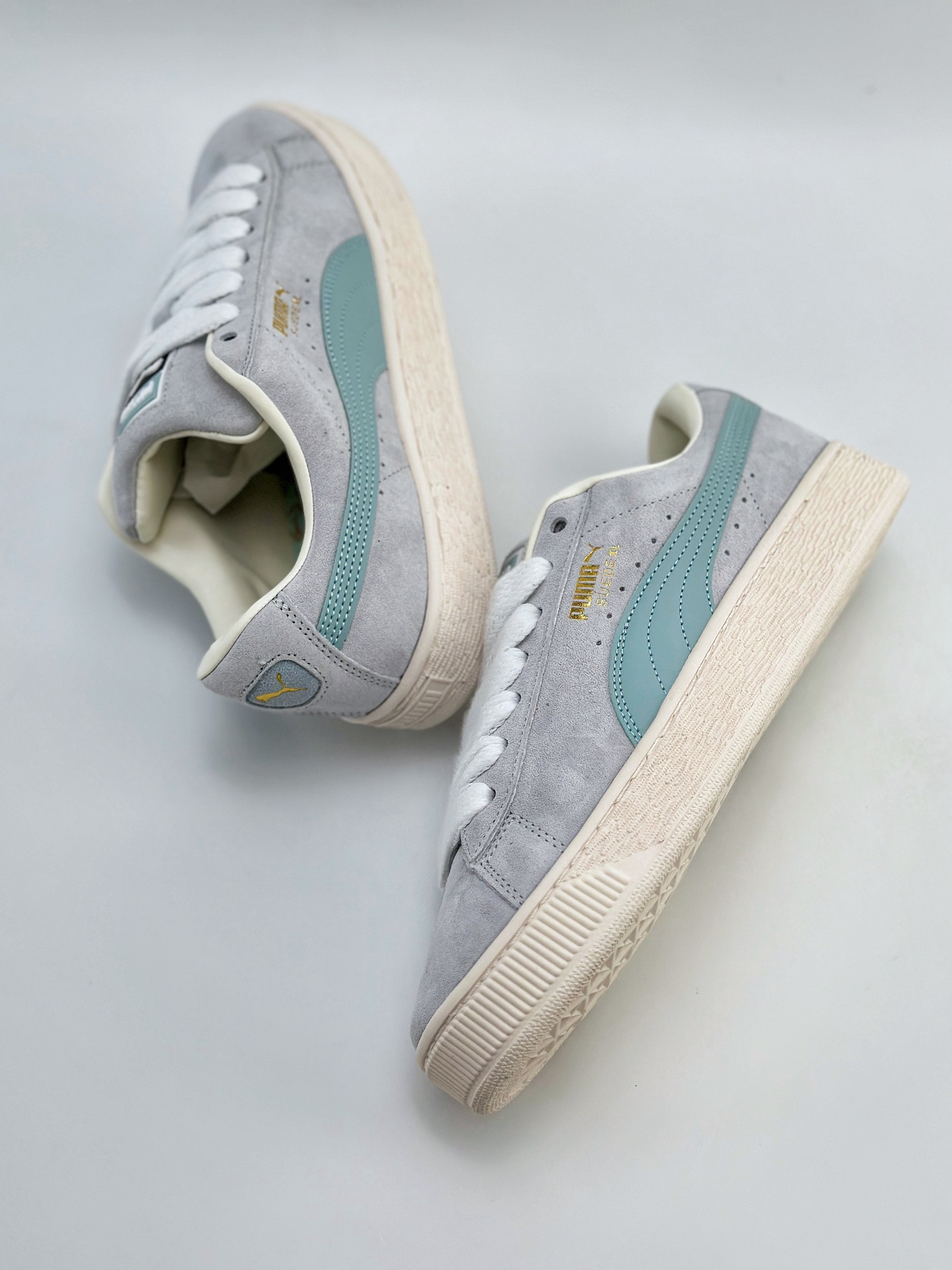 PUMA Suede XL 百搭单品 厚鞋舌轻便防滑低帮板鞋 395205-10