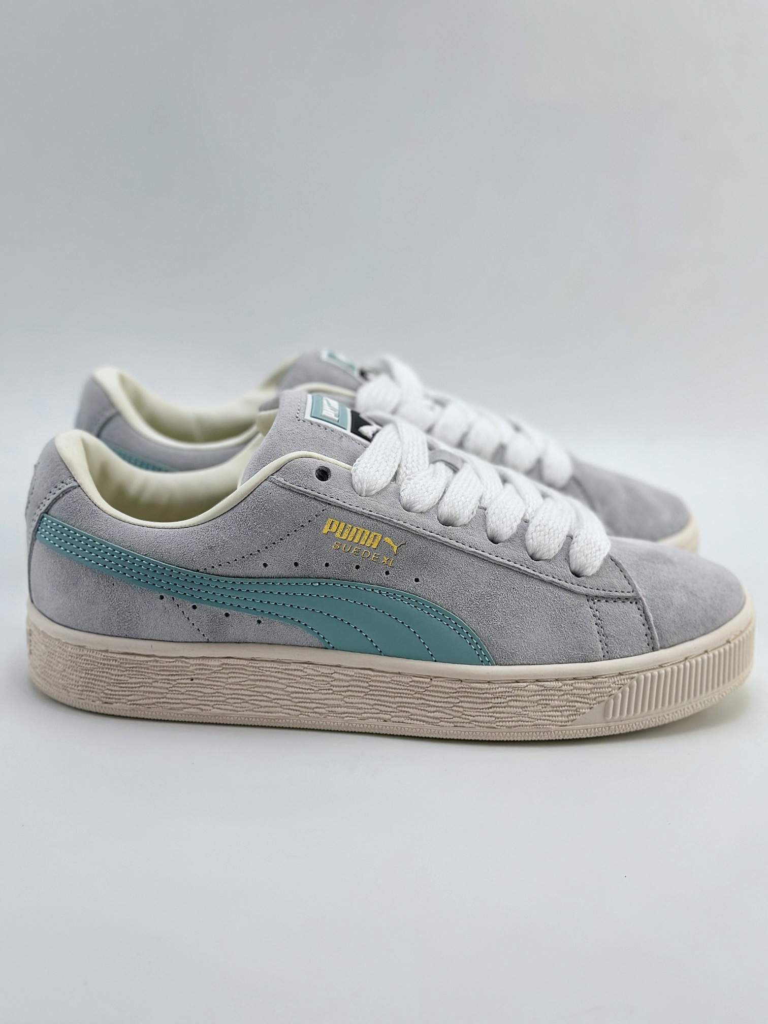 PUMA Suede XL 百搭单品 厚鞋舌轻便防滑低帮板鞋 395205-10