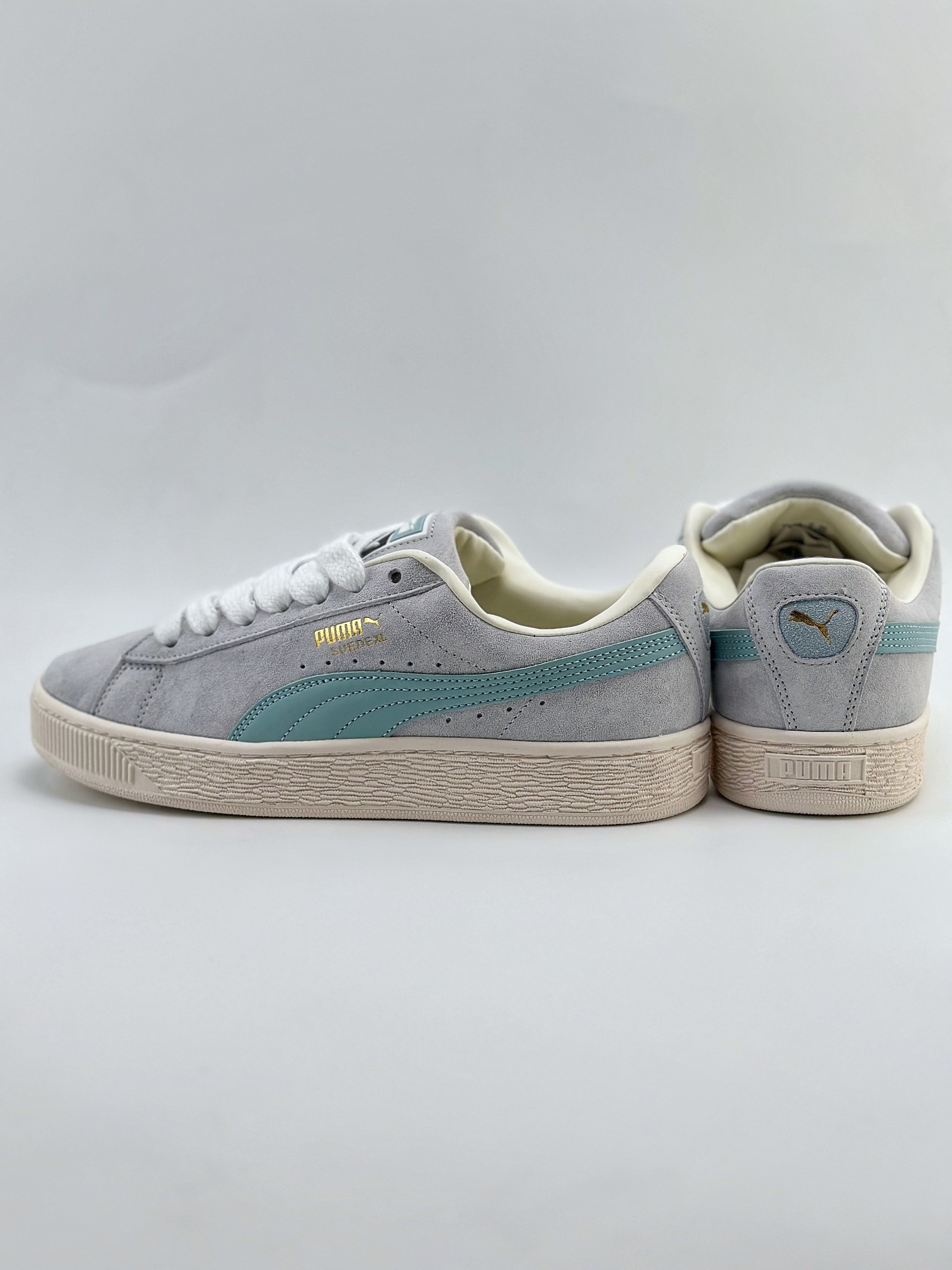 PUMA Suede XL 百搭单品 厚鞋舌轻便防滑低帮板鞋 395205-10