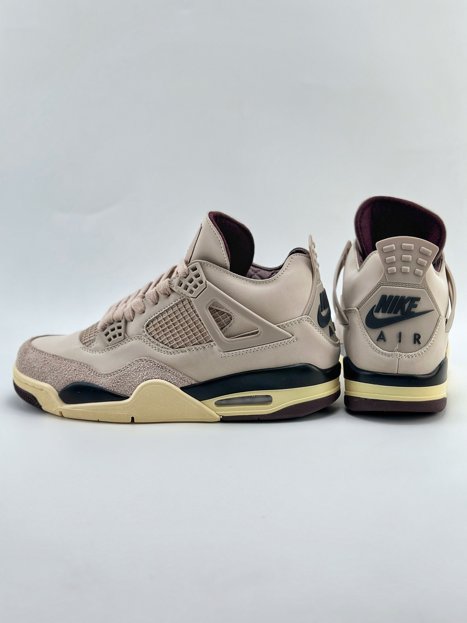 Air Jordan 4 Retro x Ma Maniere ”Fossil Stone” 淡粉 FZ4810-200