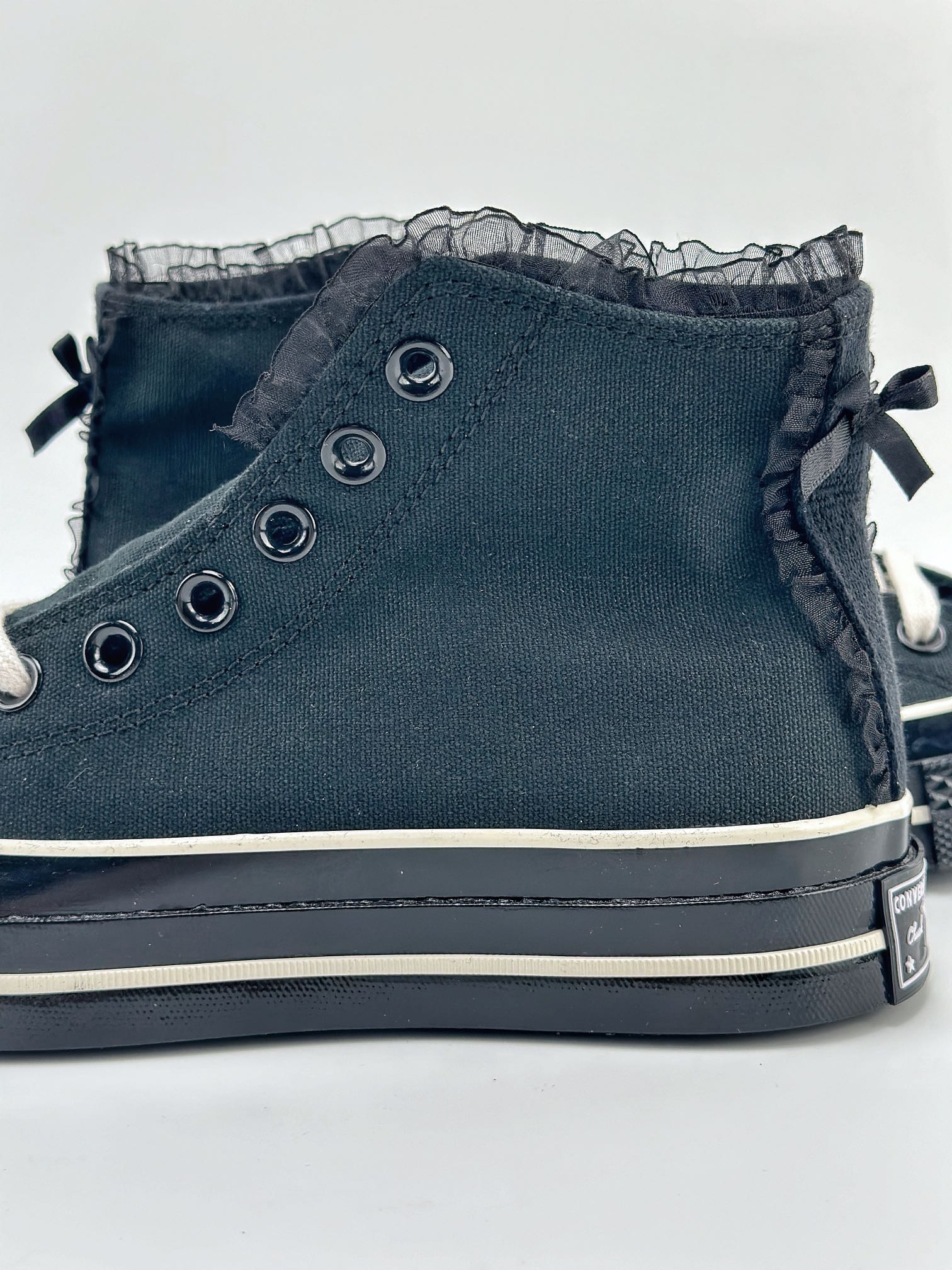 CONVERSE匡威 1970s鞋边蕾丝 甜酷朋克风高帮帆布鞋 A10026C