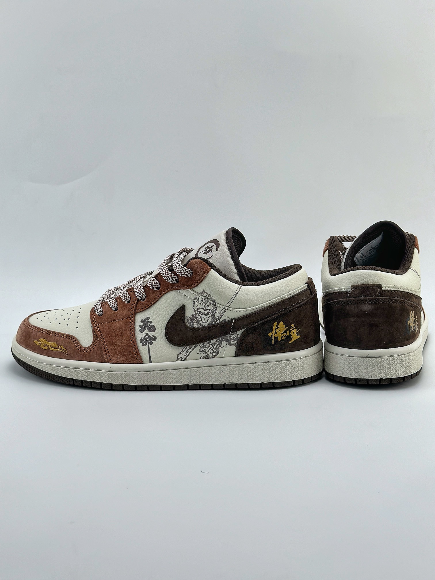 Air Jordan 1 Retro Low 黑神话悟空 米棕 DC2024-034