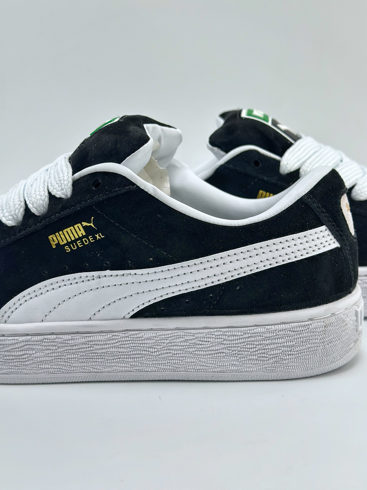 PUMA Suede XL 百搭单品 厚鞋舌轻便防滑低帮板鞋 395205-02