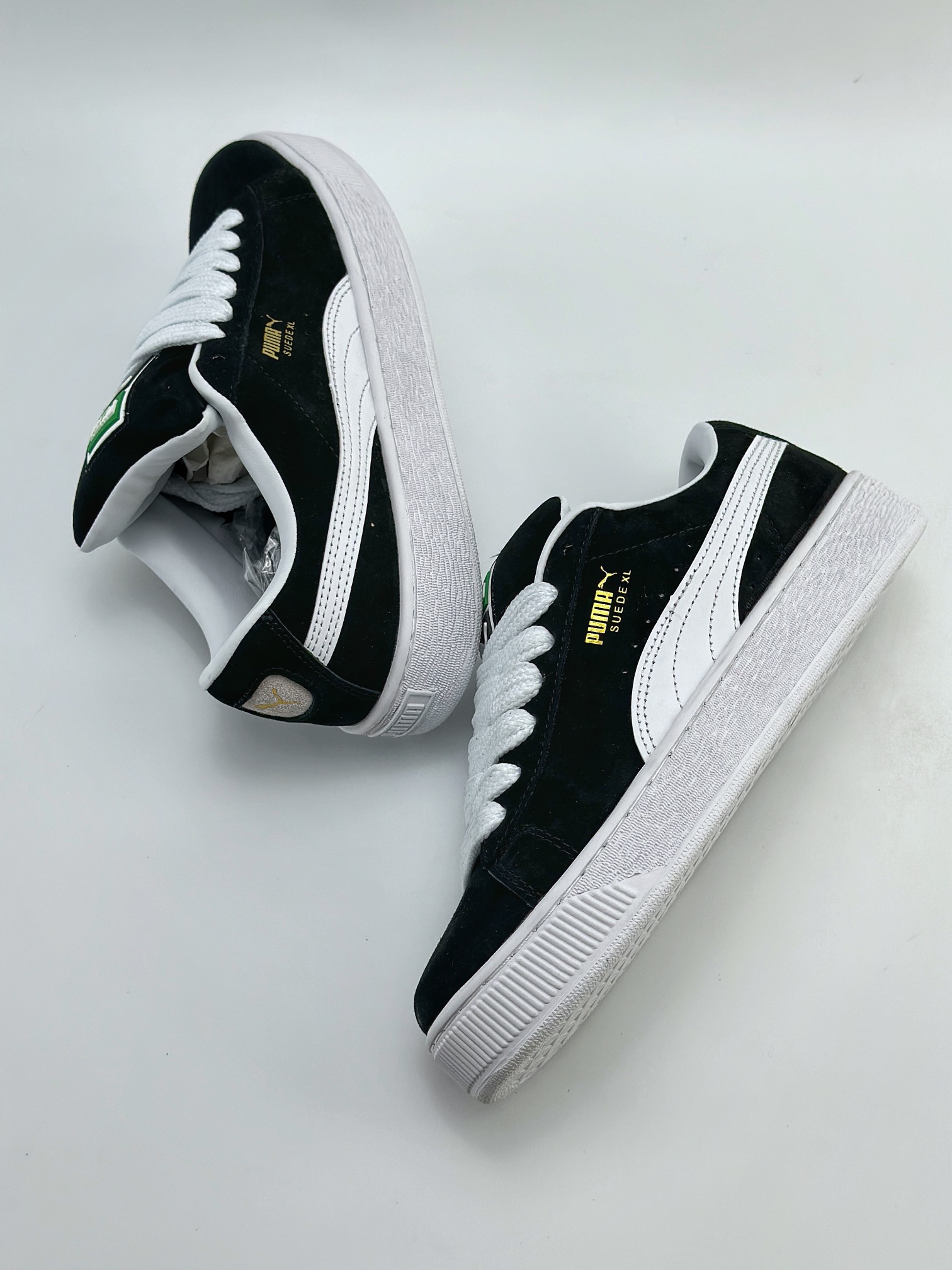 PUMA Suede XL 百搭单品 厚鞋舌轻便防滑低帮板鞋 395205-02