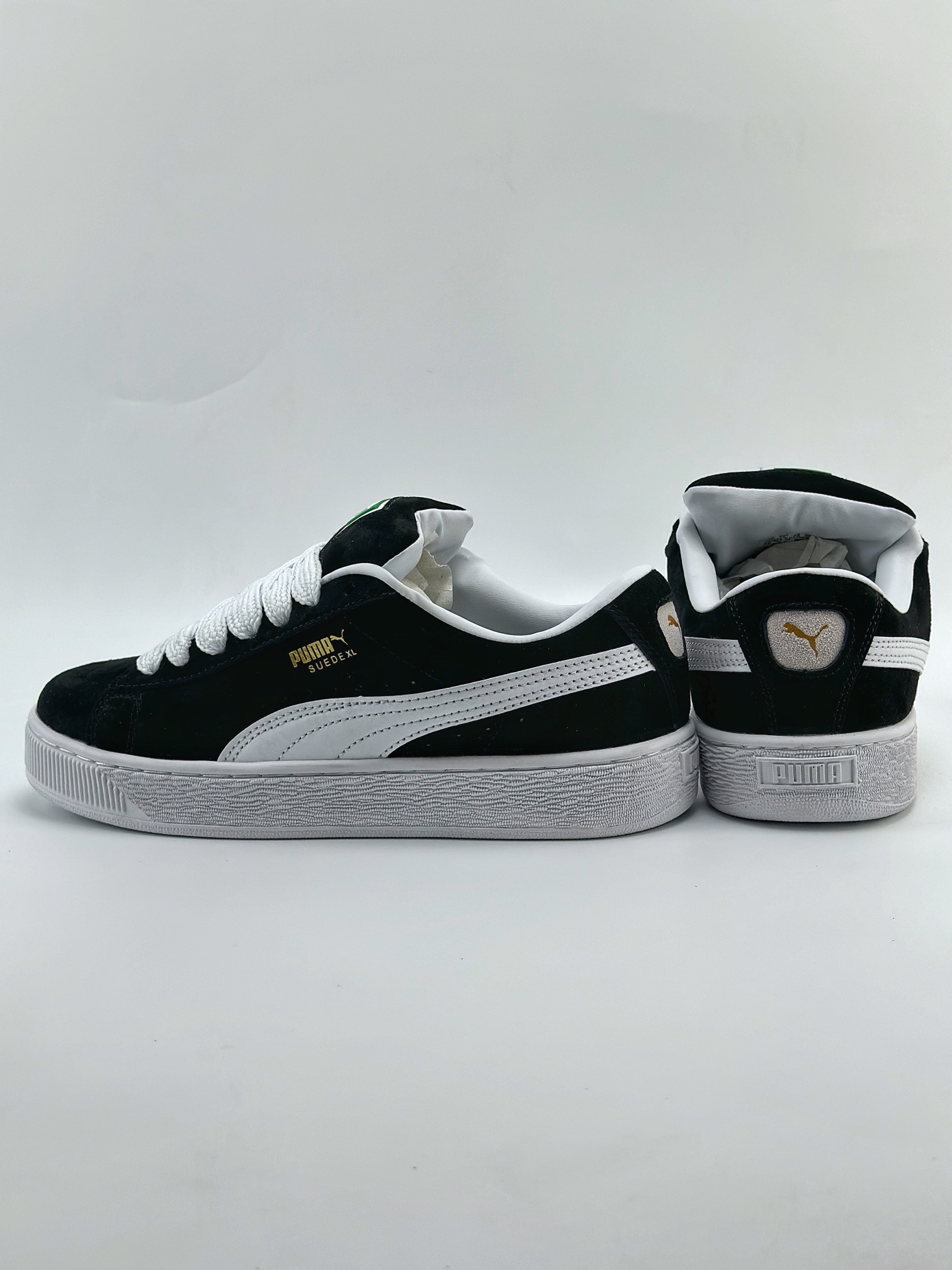 PUMA Suede XL 百搭单品 厚鞋舌轻便防滑低帮板鞋 395205-02