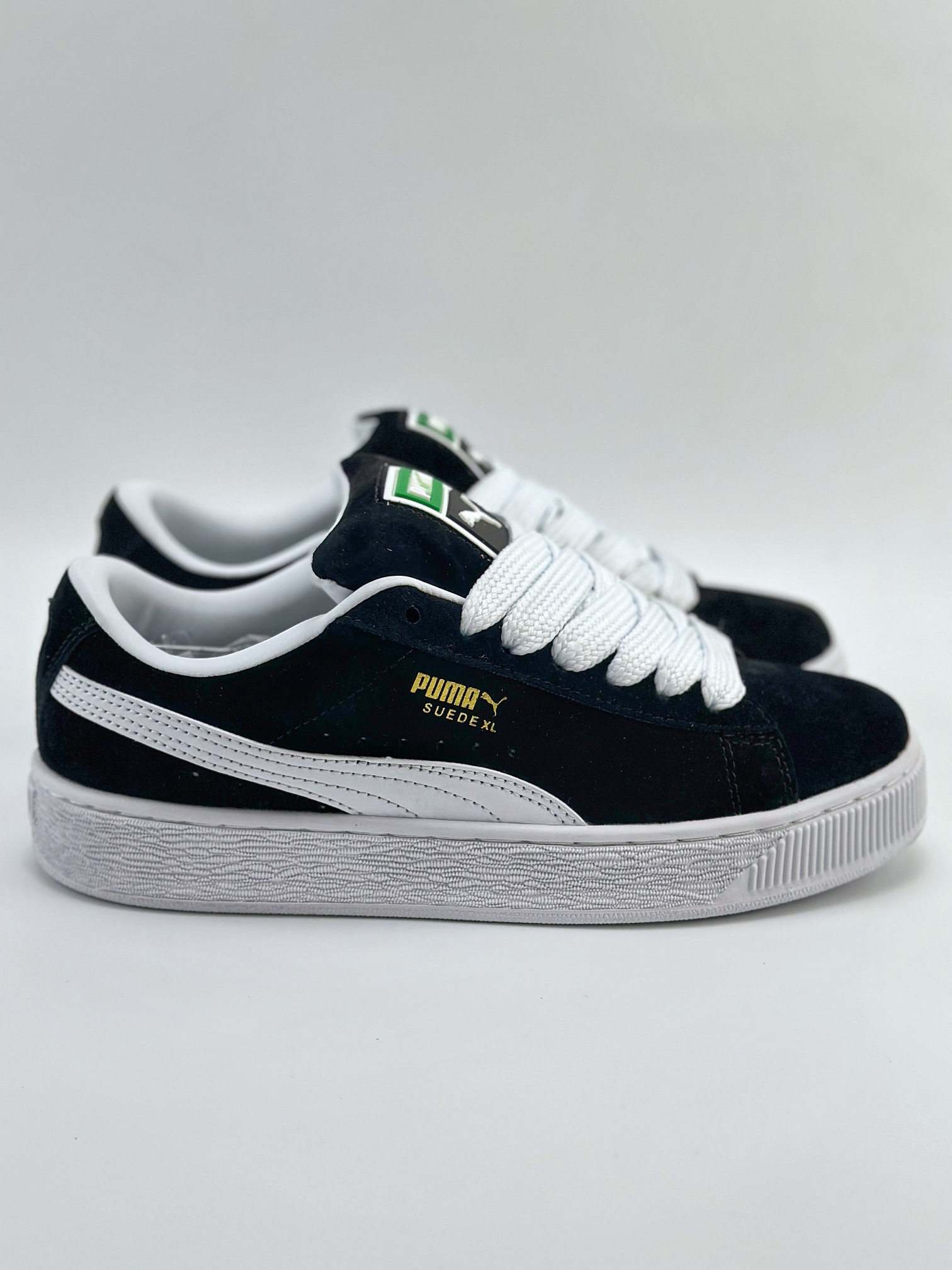 PUMA Suede XL 百搭单品 厚鞋舌轻便防滑低帮板鞋 395205-02