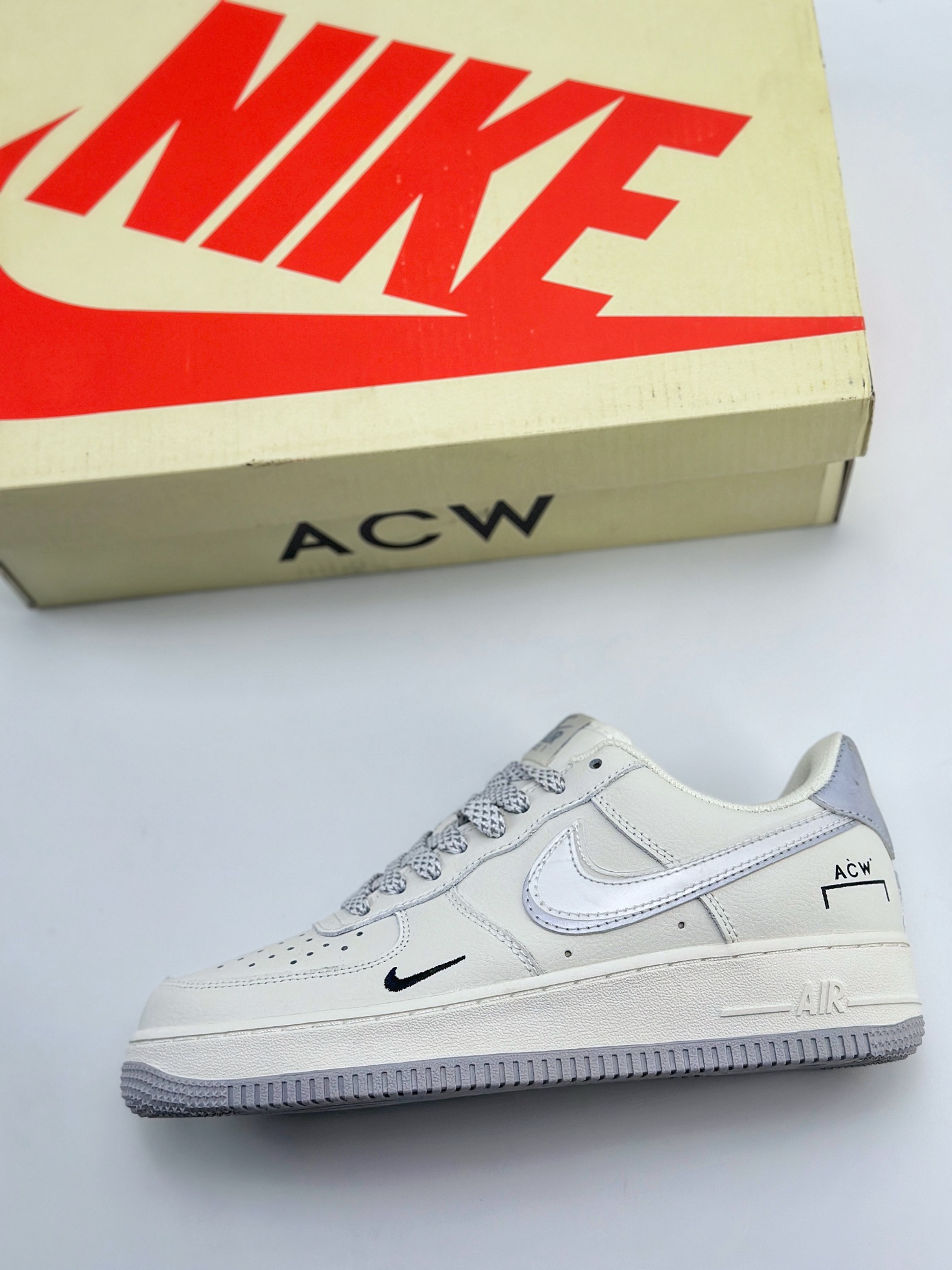 Nike Air Force 1 Low 07 白银小黑钩 AC 839833