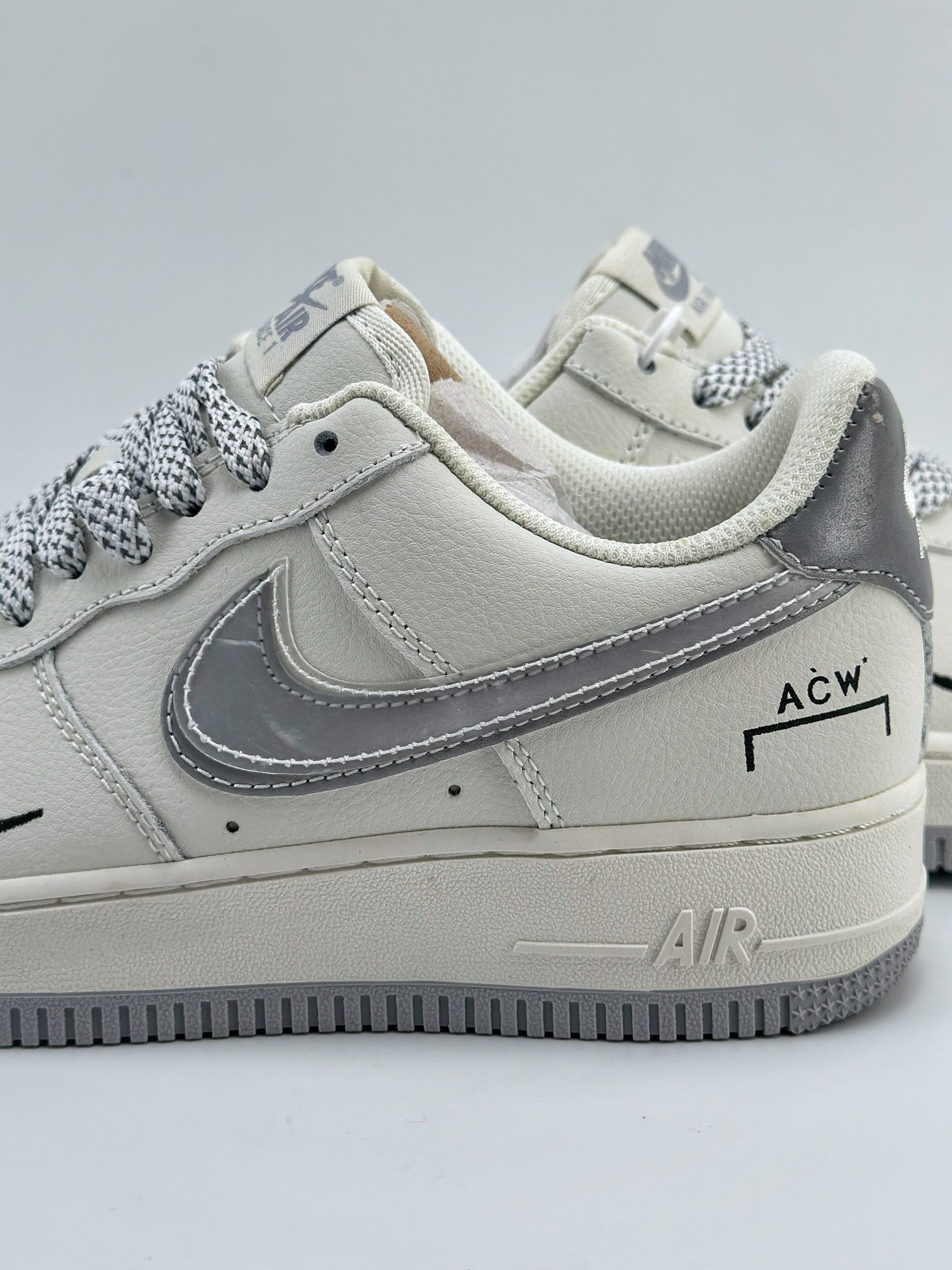 Nike Air Force 1 Low 07 白银小黑钩 AC 839833