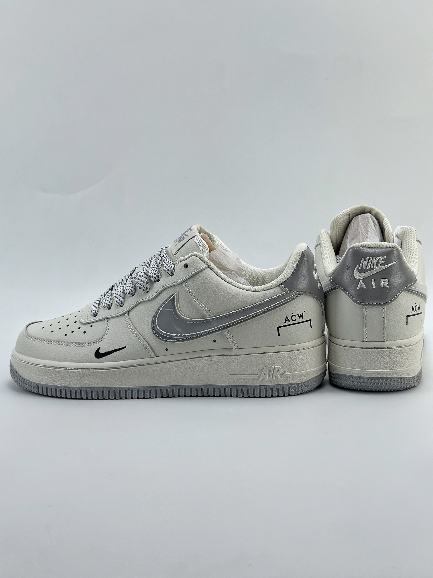 Nike Air Force 1 Low 07 白银小黑钩 AC 839833