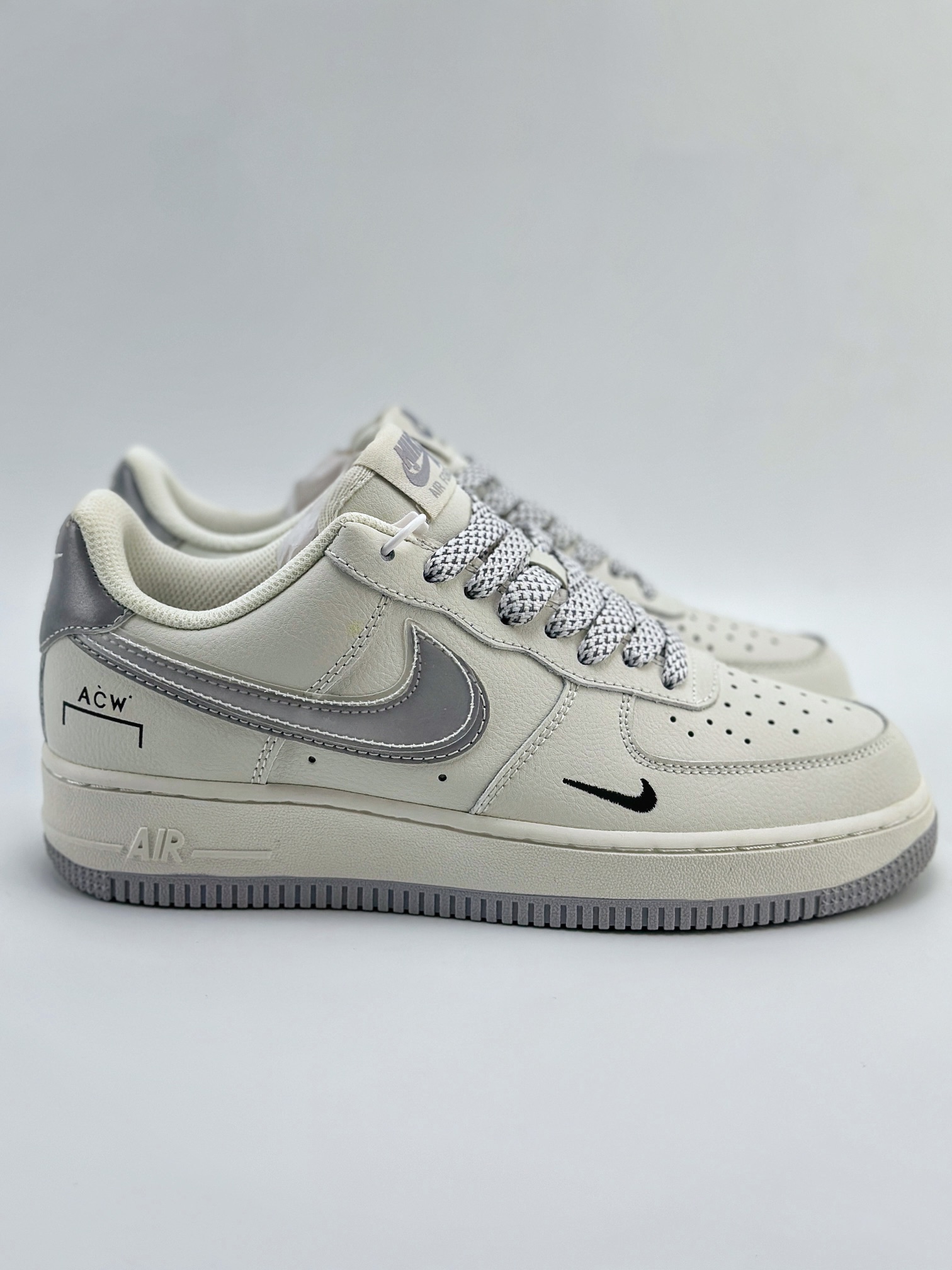 Nike Air Force 1 Low 07 白银小黑钩 AC 839833