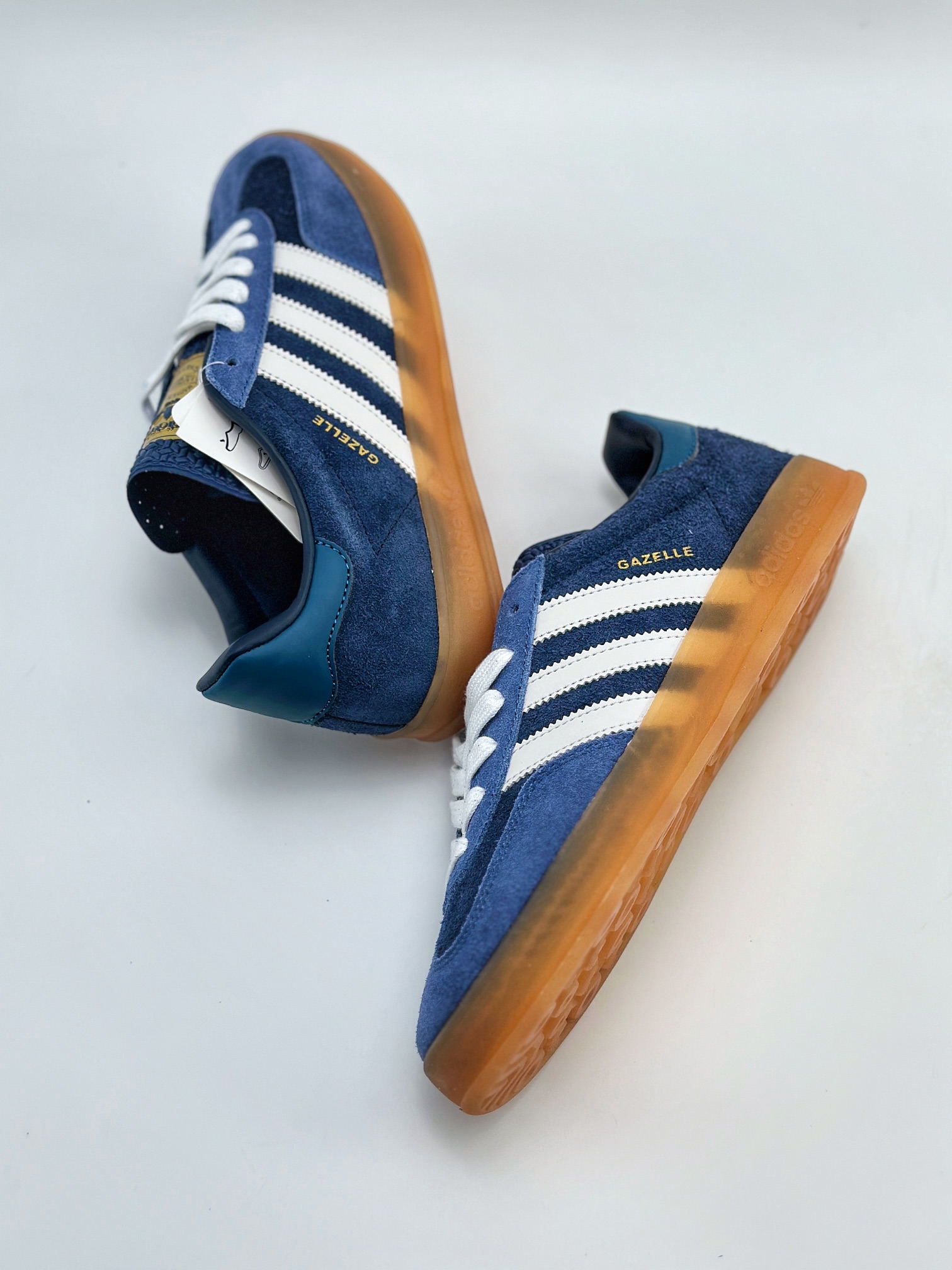 adidas Originals Gazelle INdoor 三叶草休闲防滑耐磨低帮板鞋 JI0322