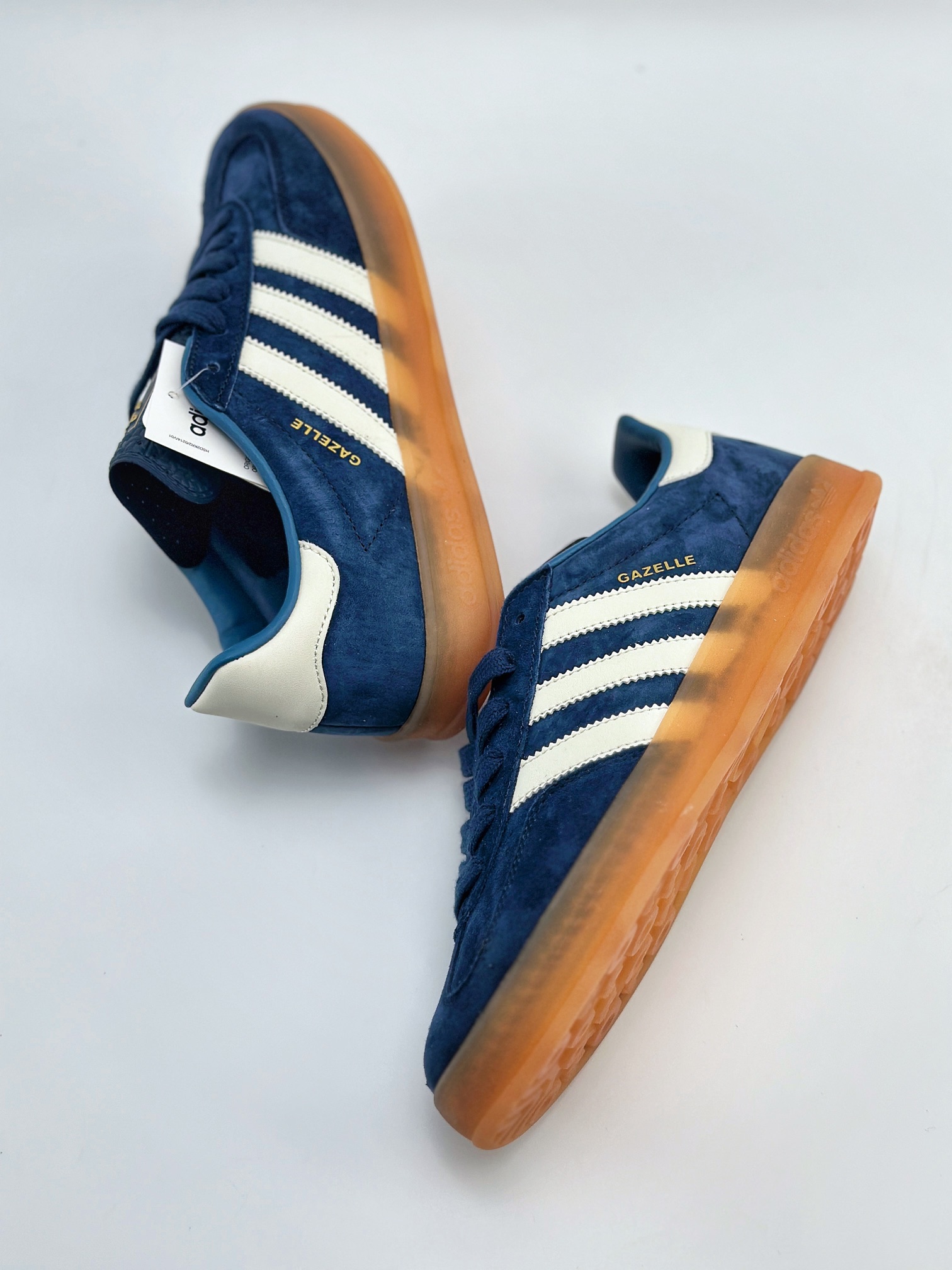 adidas Originals Gazelle INdoor 三叶草休闲防滑耐磨低帮板鞋 IH7501