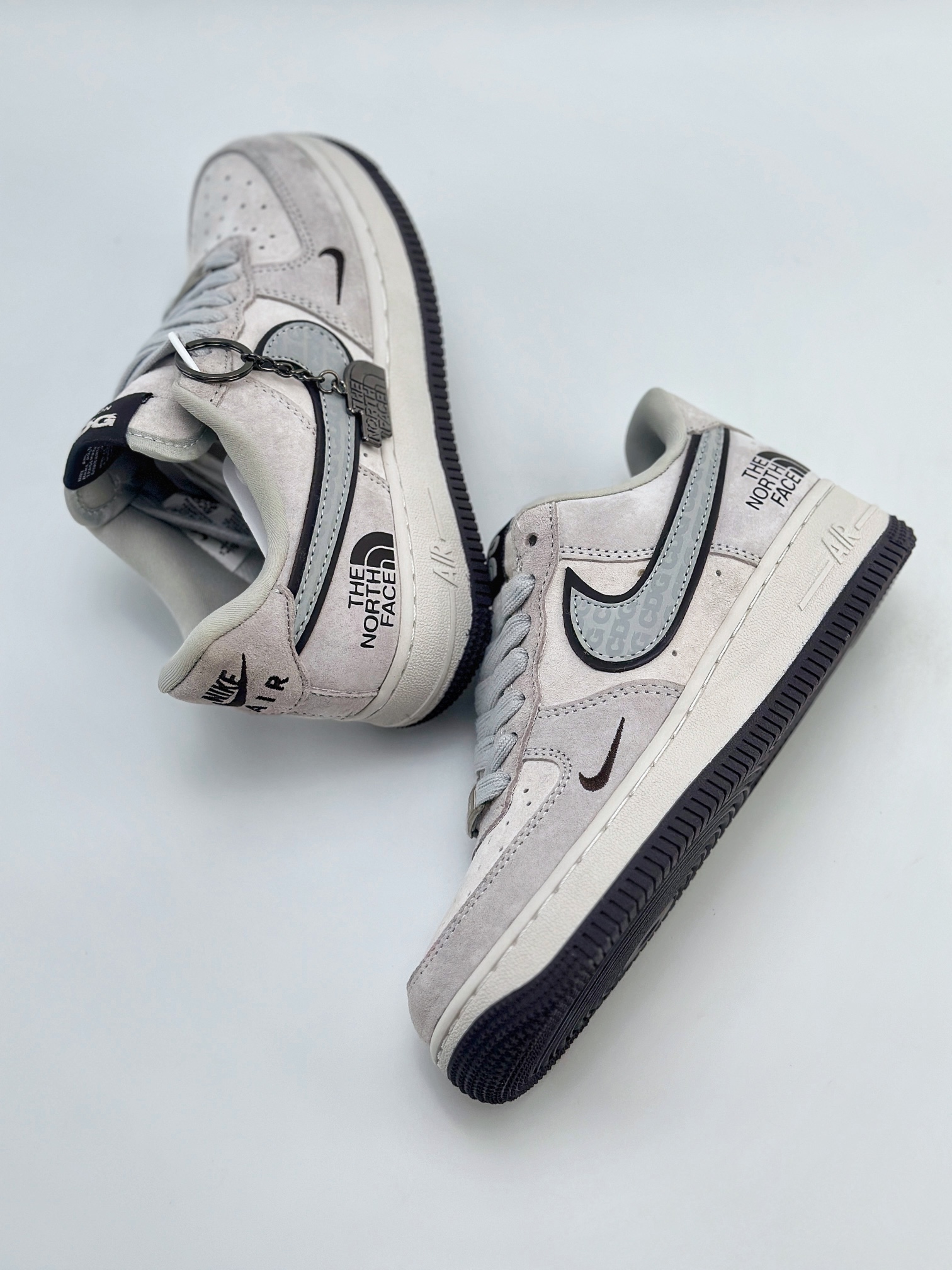 Nike Air Force 1 Low 07 x CDG x The North Face 白灰 HD1968-015