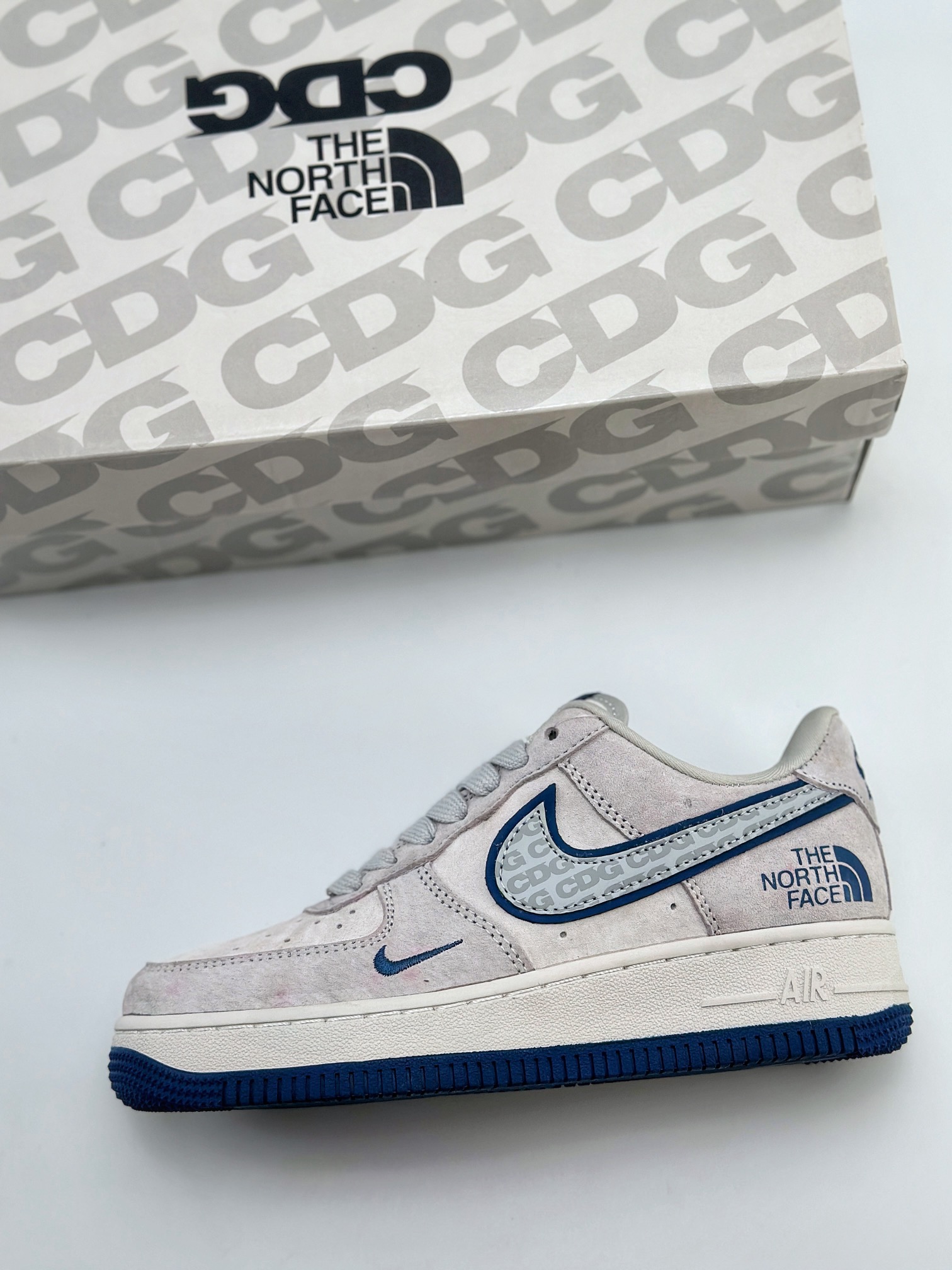 Nike Air Force 1 Low 07 x CDG x The North Face 白蓝 HD1968-014