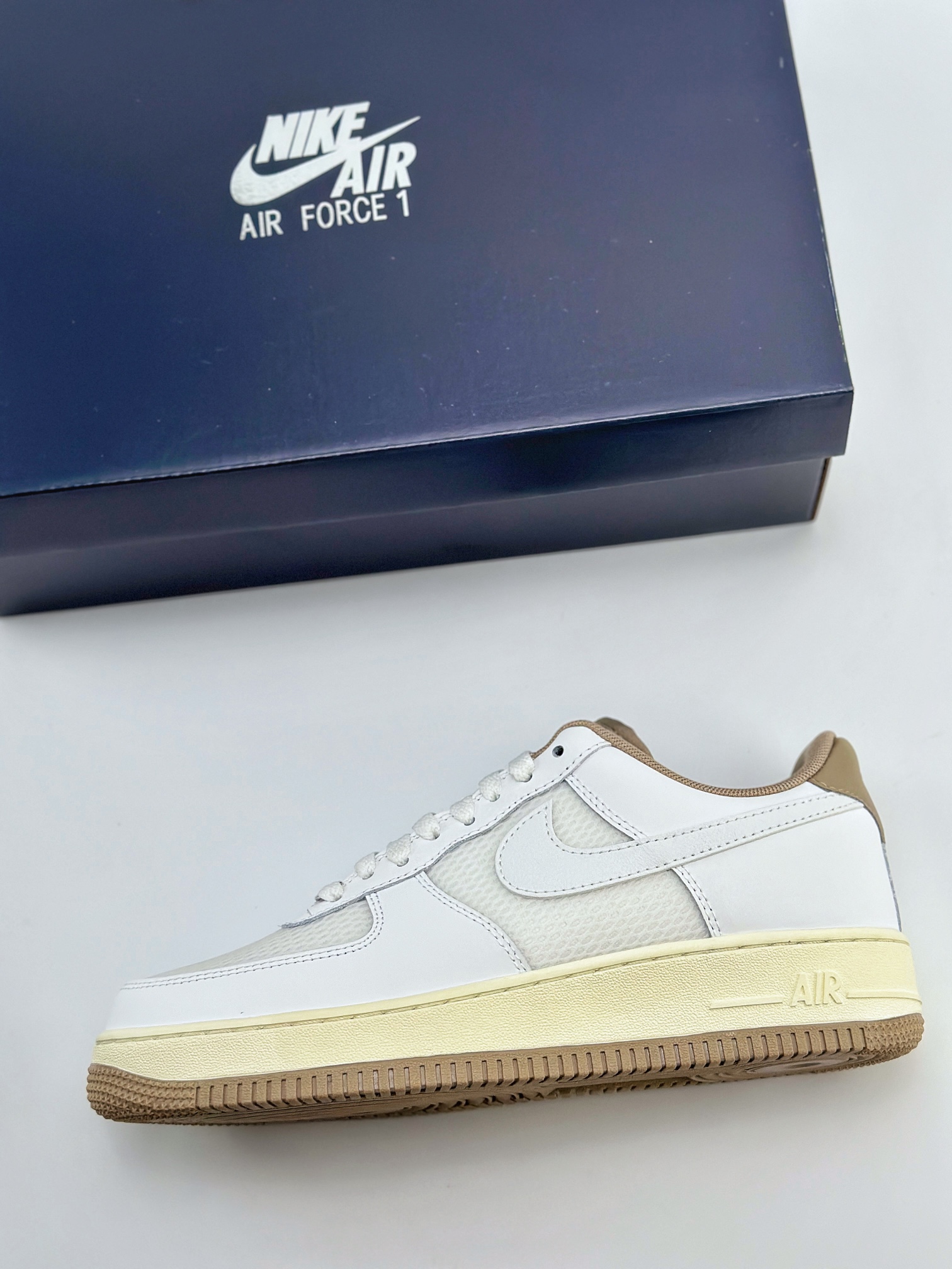 Nike Air Force 1 Low 07 ”Khaki” 白棕 FZ5225-100