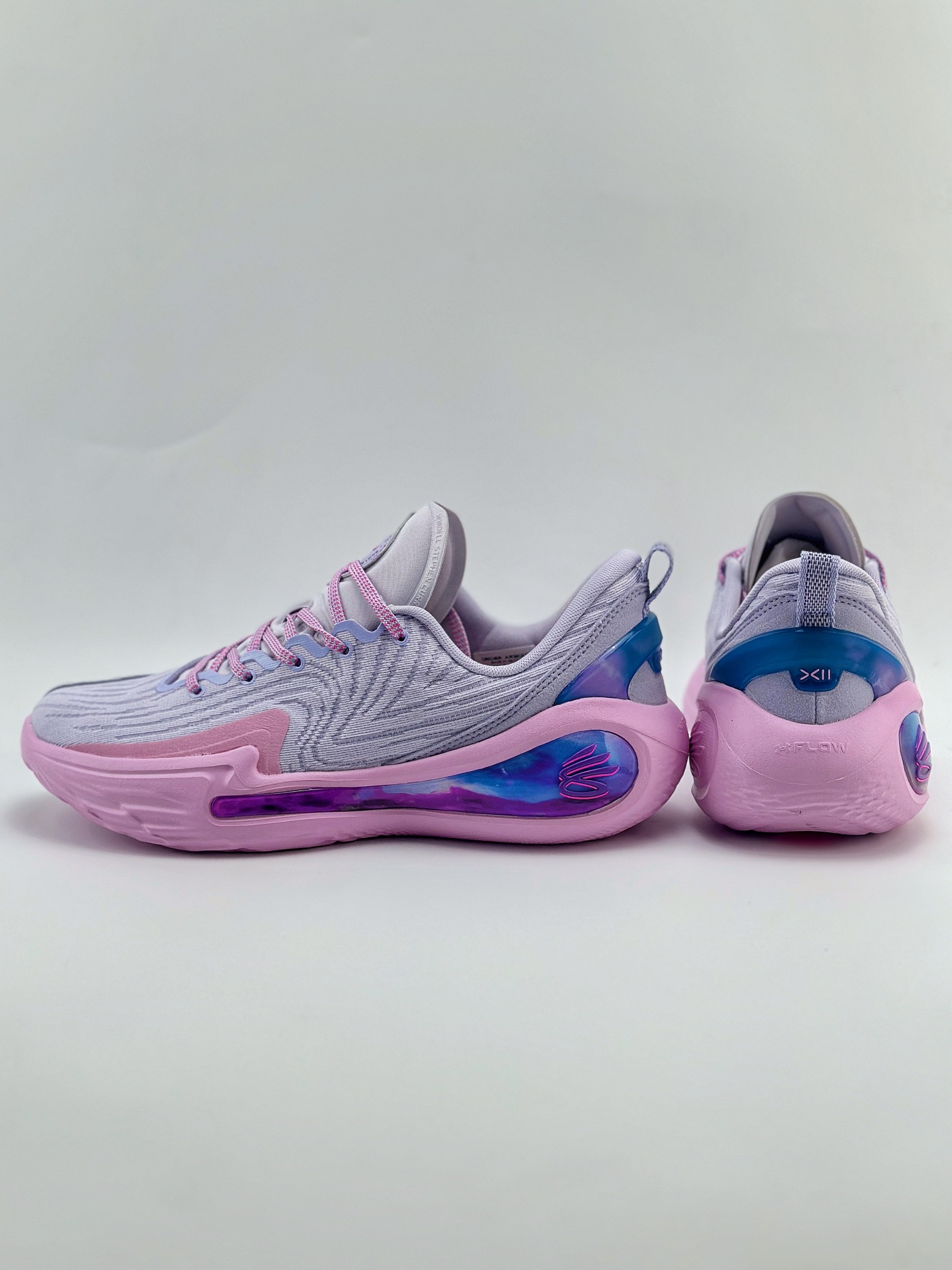 Under Armour Curry 12 库里中国行 粉紫 Flotro实战篮球鞋 3027631-502