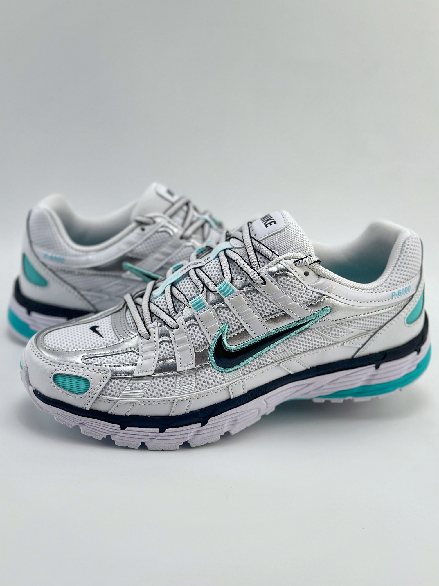 Nike P-6000 Initiator Running 耐克INS 白黑蓝 复古休闲运动老爹鞋 BV10210-104