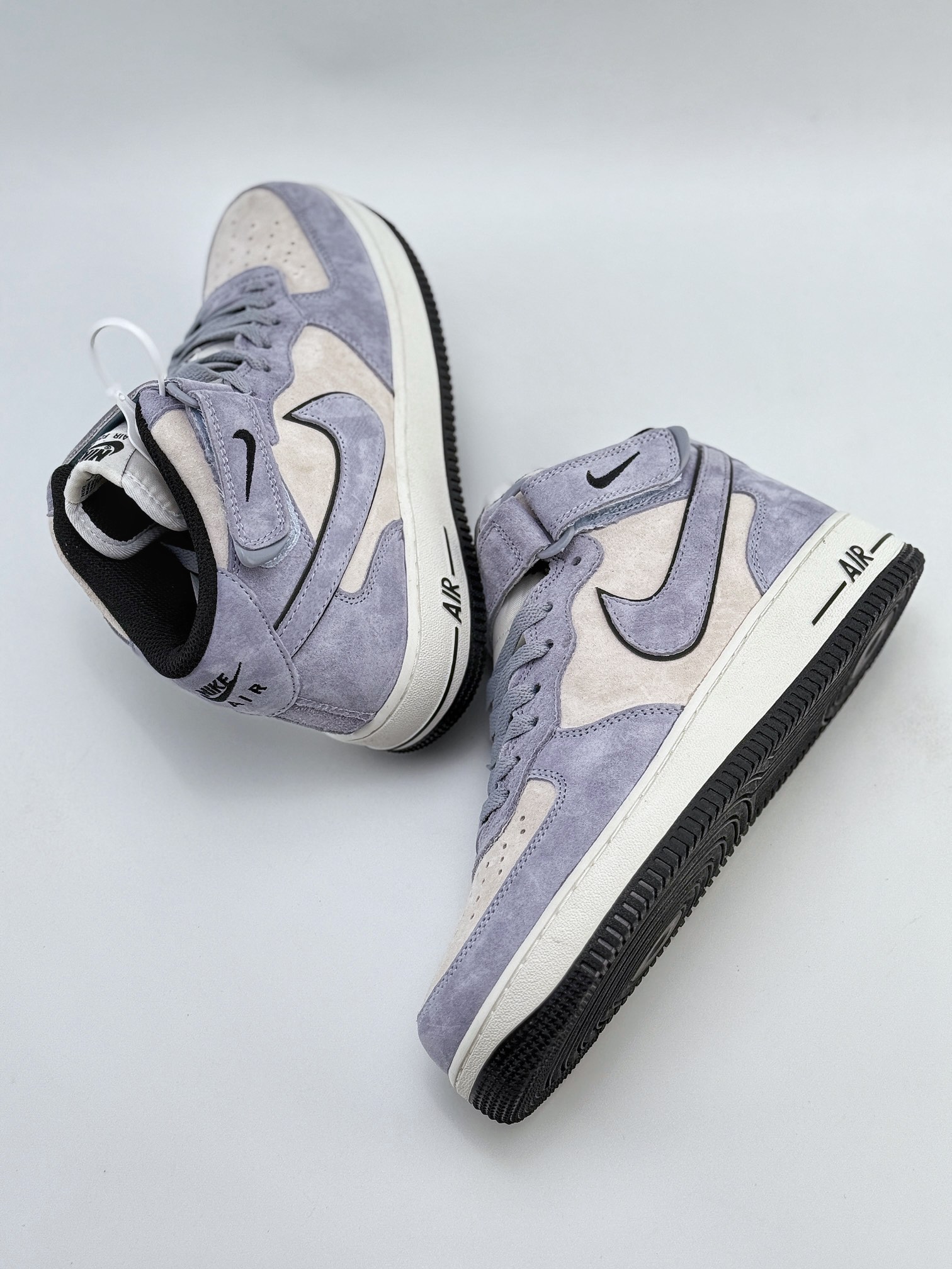 Nike Air Force 1 Mid 07 灰蓝麂皮中 CG9904-104