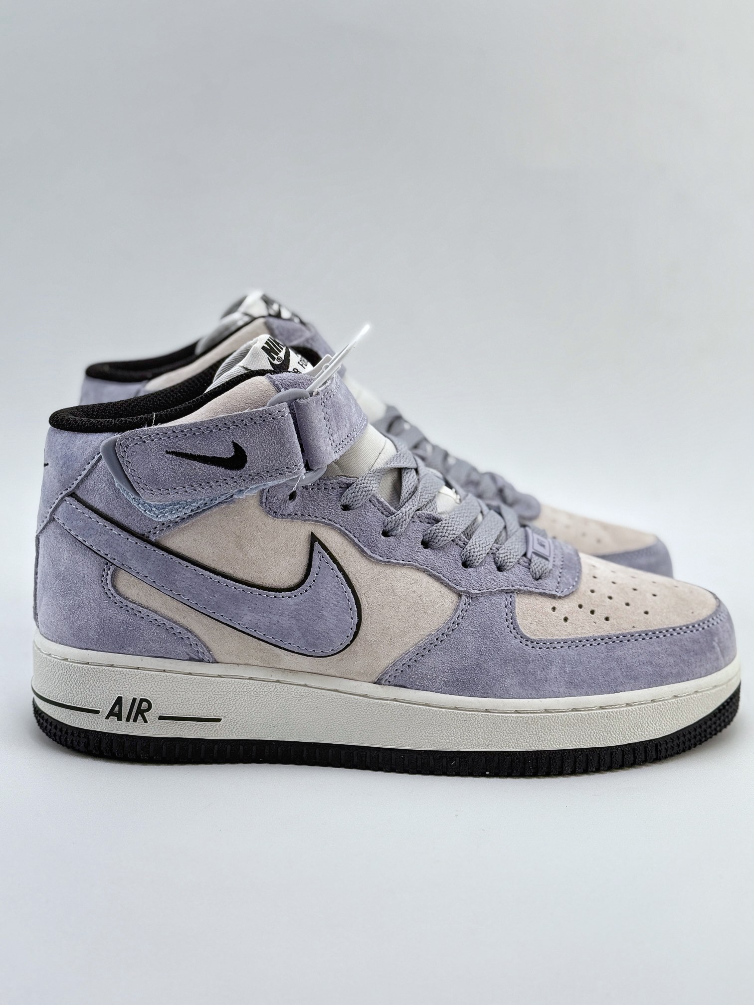 Nike Air Force 1 Mid 07 灰蓝麂皮中 CG9904-104