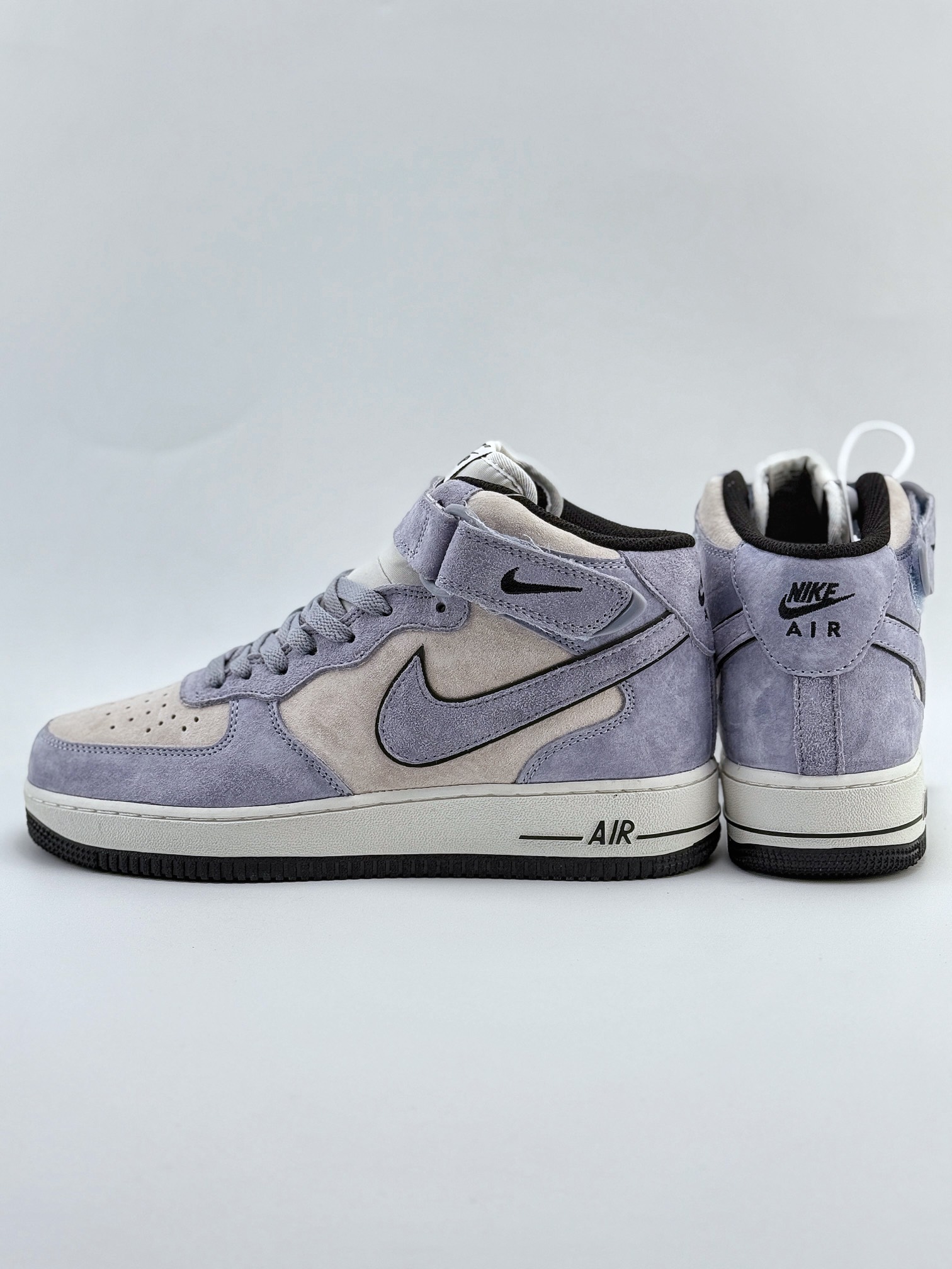 Nike Air Force 1 Mid 07 灰蓝麂皮中 CG9904-104