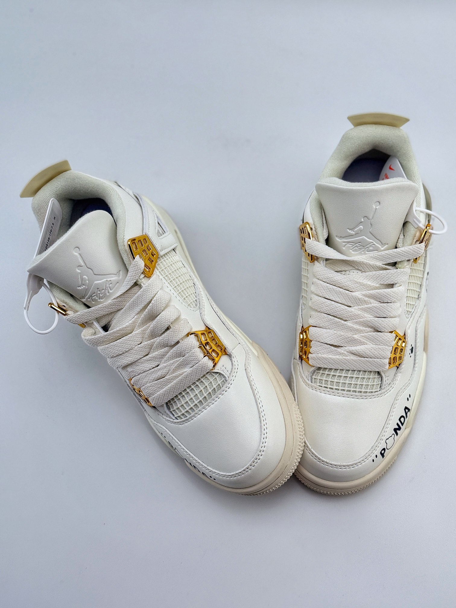 Air Jordan 4 Retro ”Metallic Gold” 白金 OKHR 墨竹熊猫 AQ9129-170