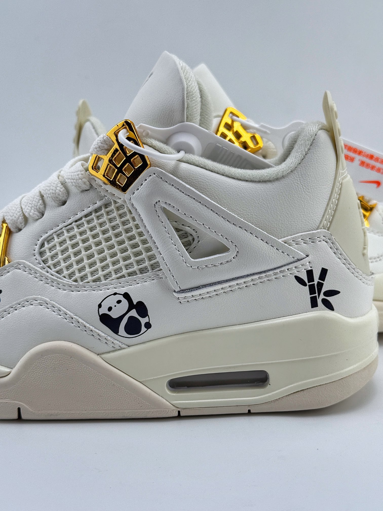 Air Jordan 4 Retro ”Metallic Gold” 白金 OKHR 墨竹熊猫 AQ9129-170