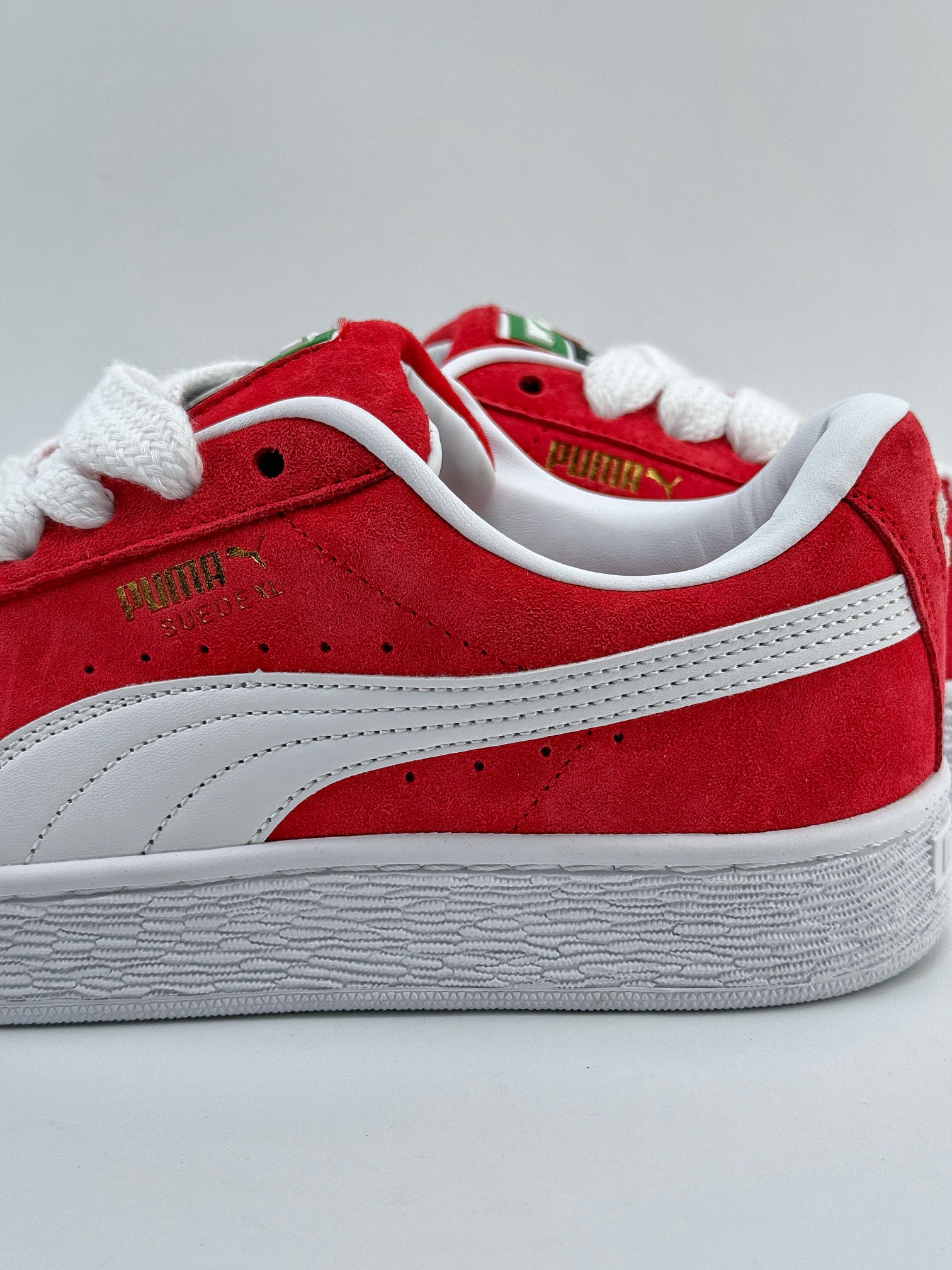 PUMA Suede XL 百搭单品 厚鞋舌轻便防滑低帮板鞋 395205-03