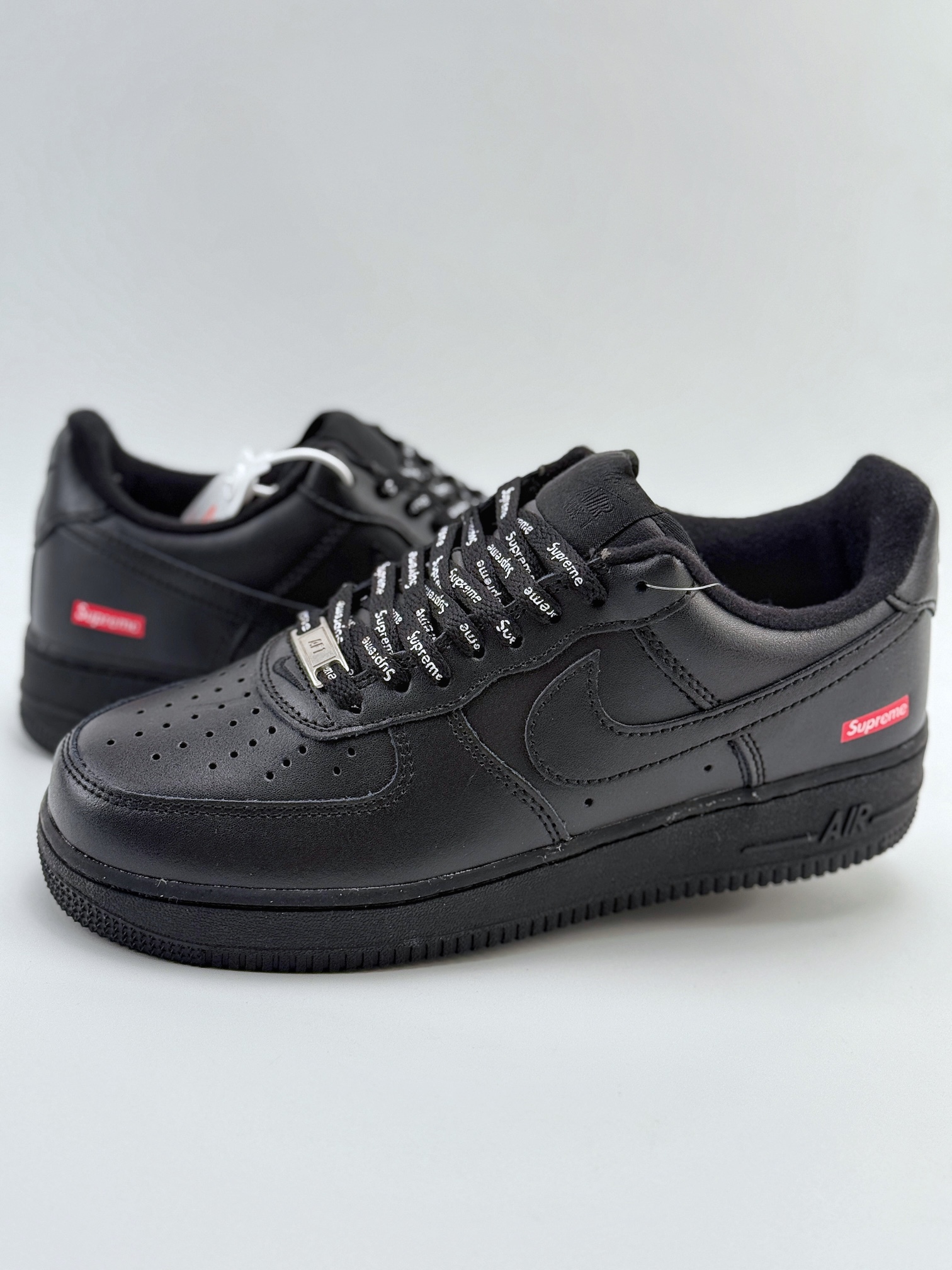 Nike Air Force 1 Low 07 x Supreme box logo 黑 CU9225-001