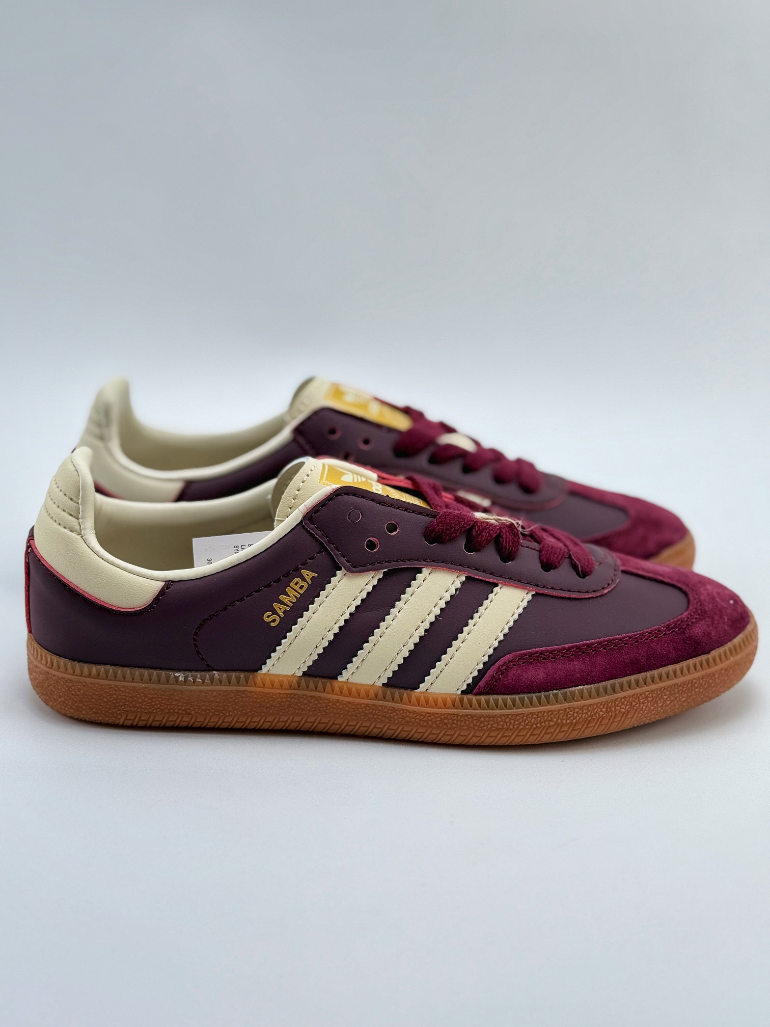 adidas originals Samba OG 栗色 ID0477