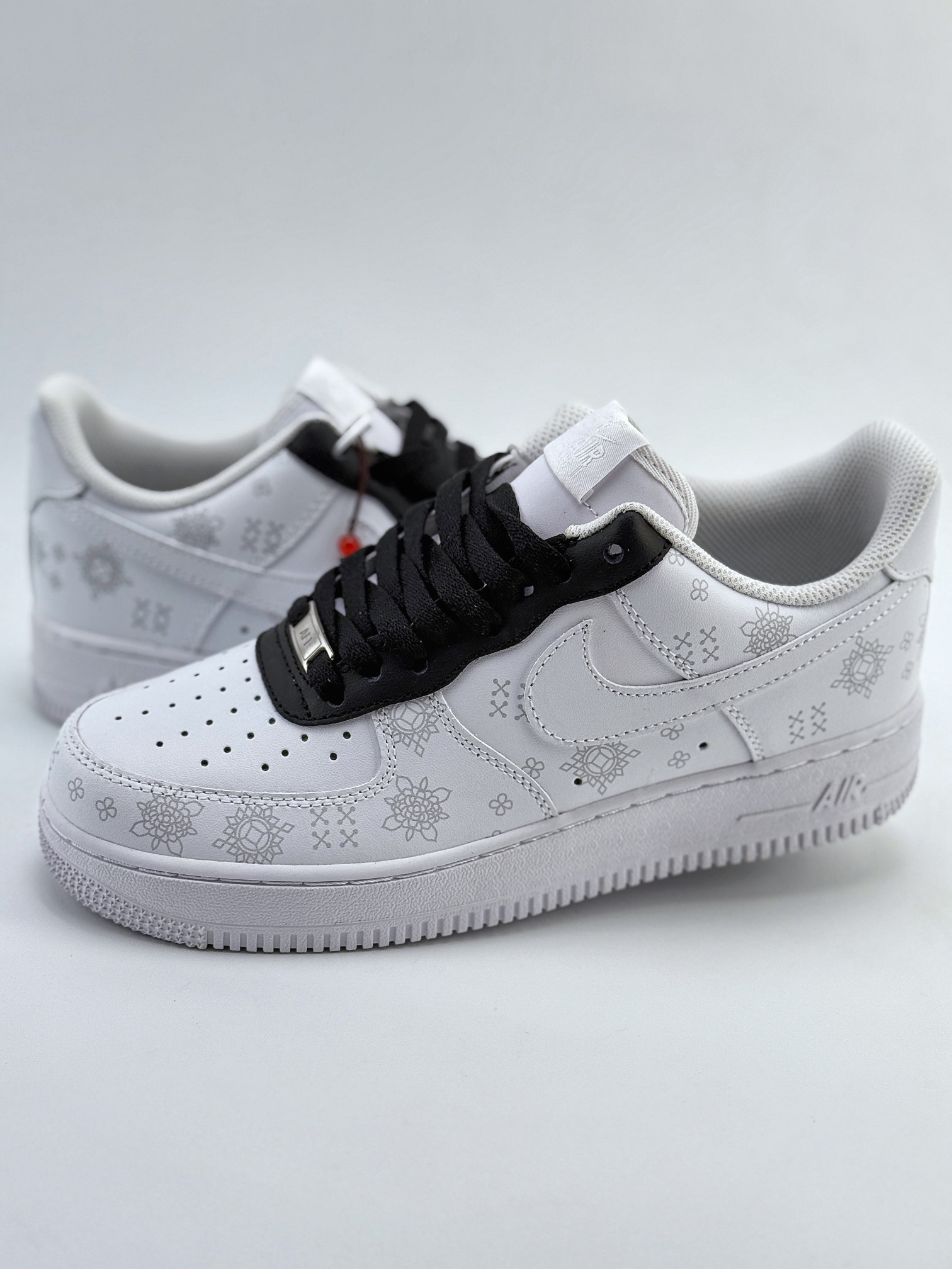 Nike Air Force 1 Low 07 丝绸 龙年新中式 中国风 新年 白黑 ZH0316-036