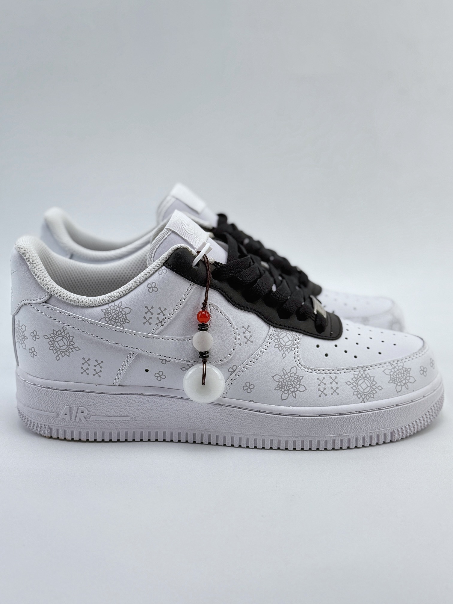 Nike Air Force 1 Low 07 丝绸 龙年新中式 中国风 新年 白黑 ZH0316-036