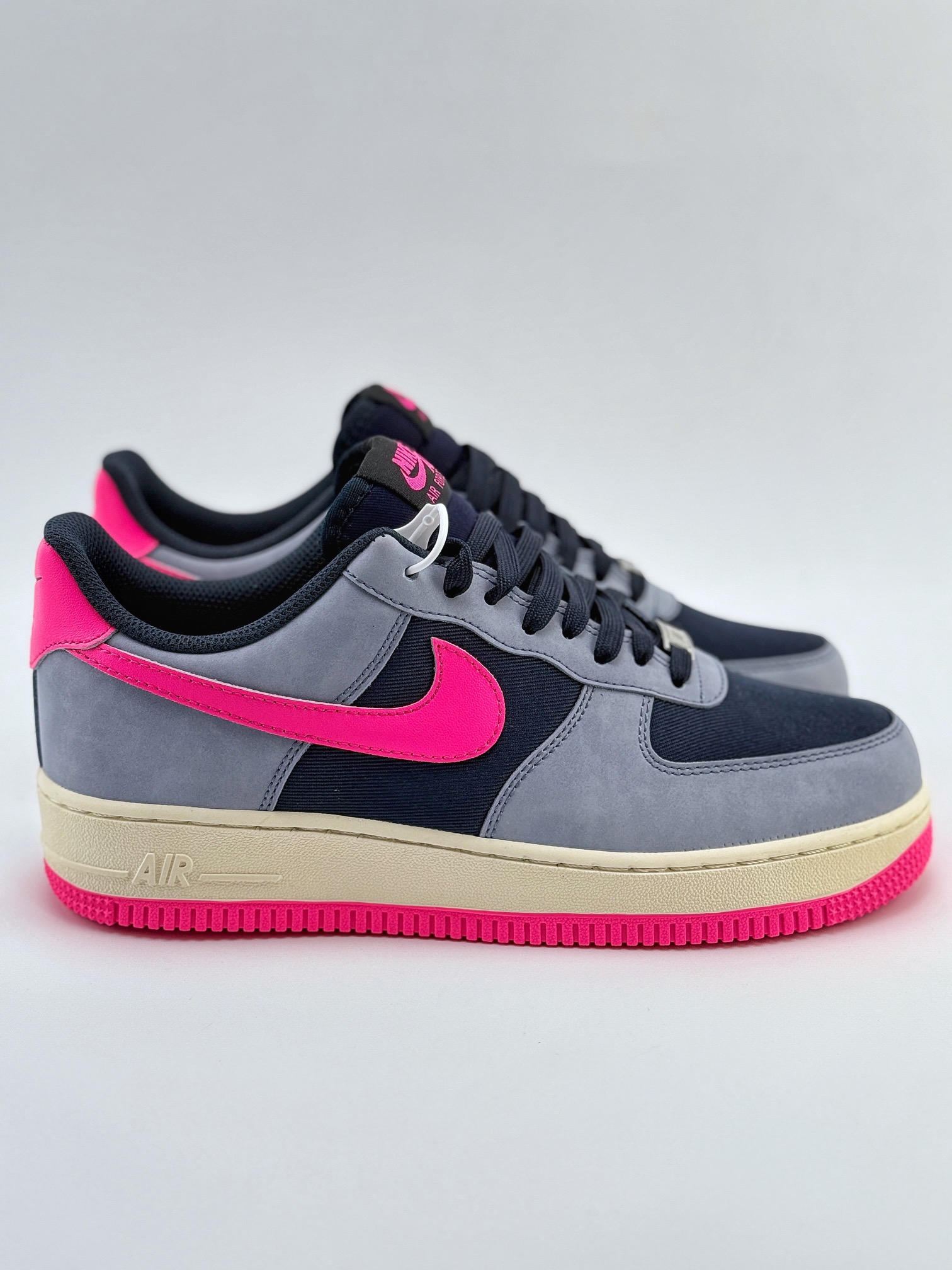 Nike Air Force 1 Low 07 LX NBHD ”Dark Obsidian” 灰蓝粉 FB8876-401