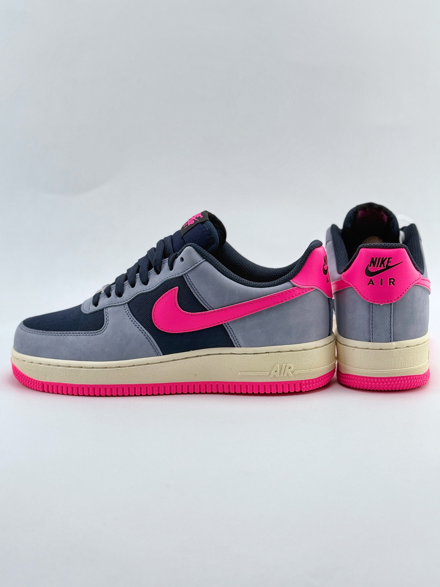 Nike Air Force 1 Low 07 LX NBHD ”Dark Obsidian” 灰蓝粉 FB8876-401