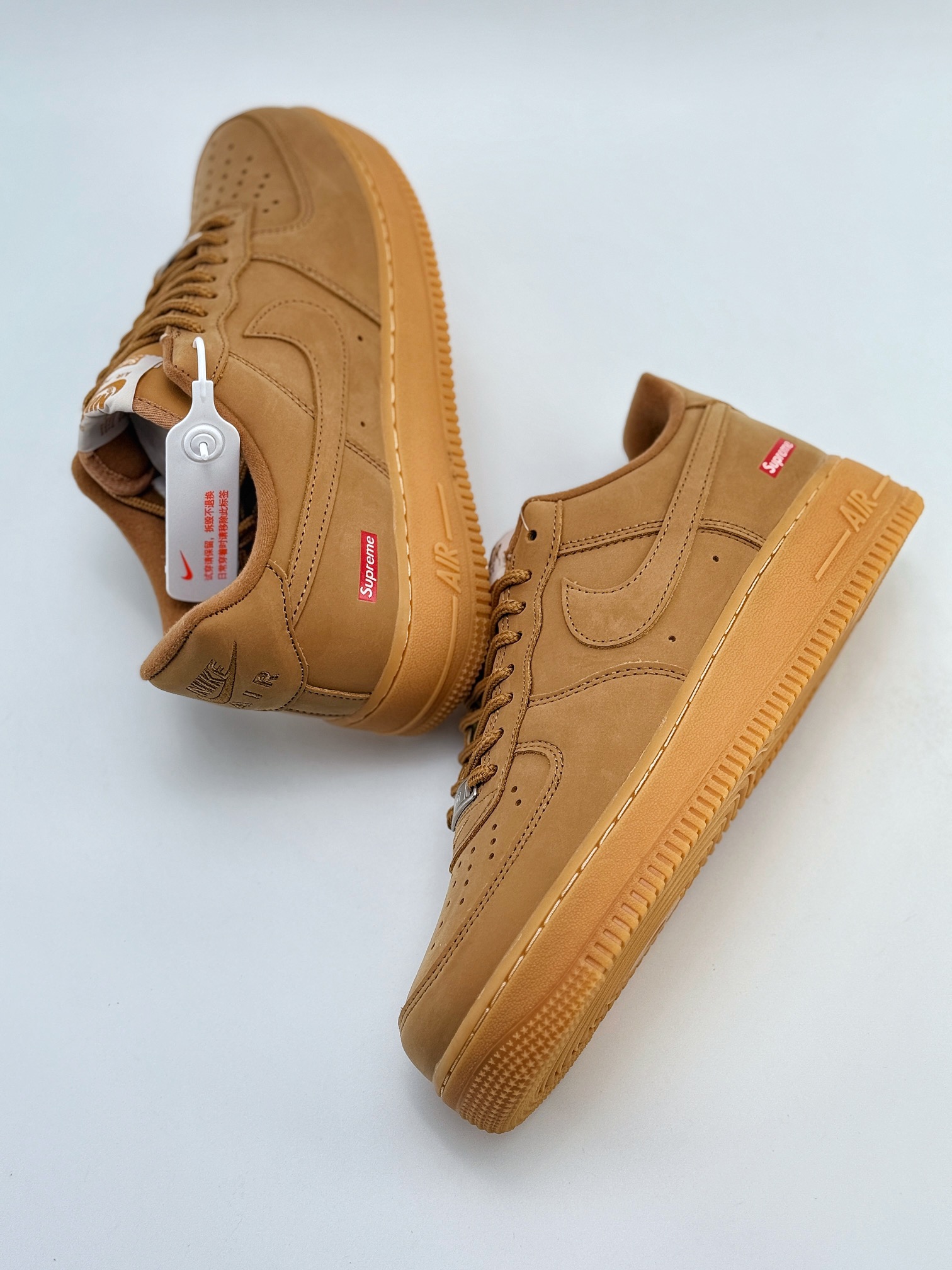 Nike Air Force 1 Low 07 x Supreme 小麦色 DN1555-200