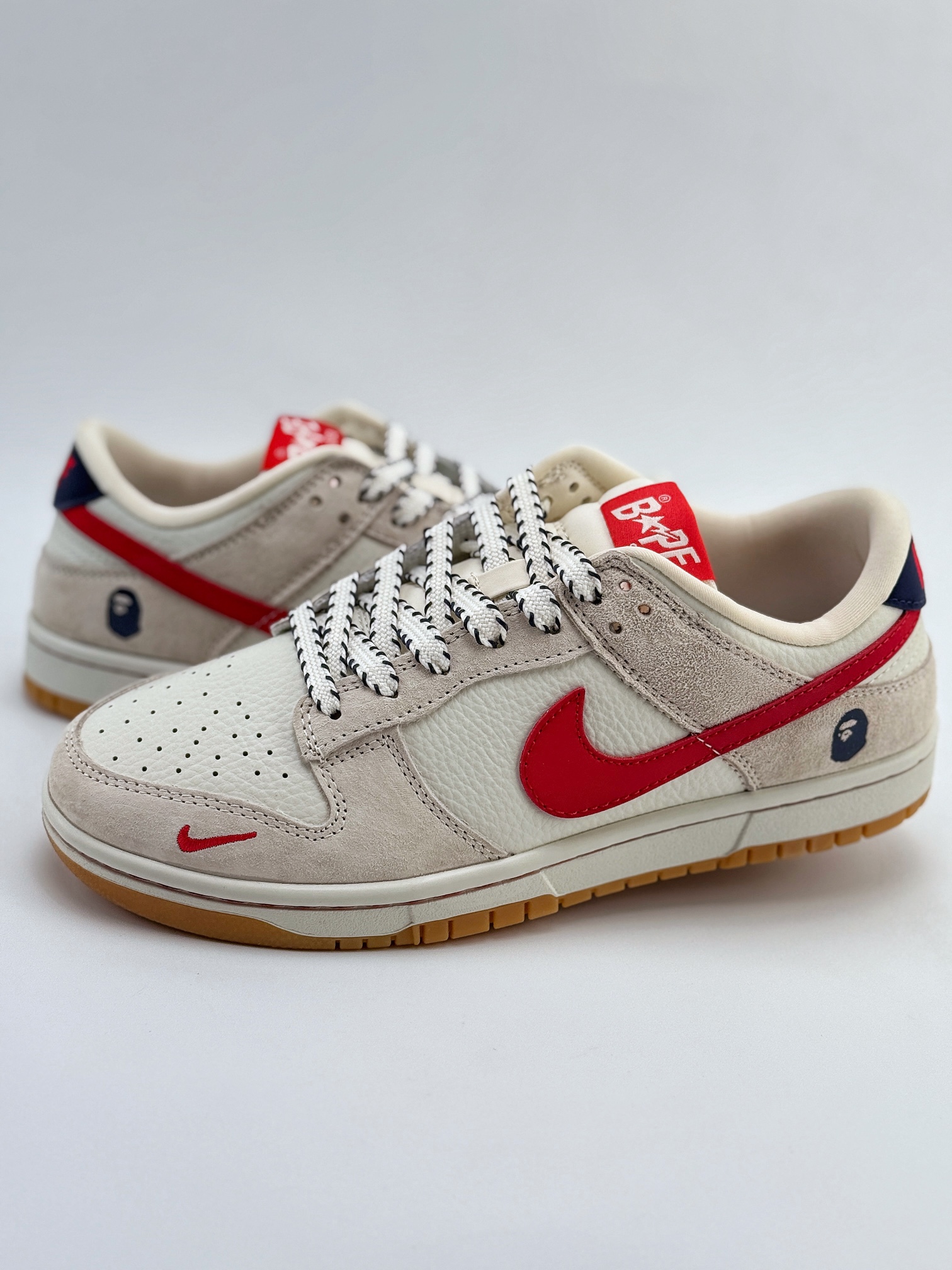 Nike SB Dunk Low x BAPE 米红小钩 CH6336-228