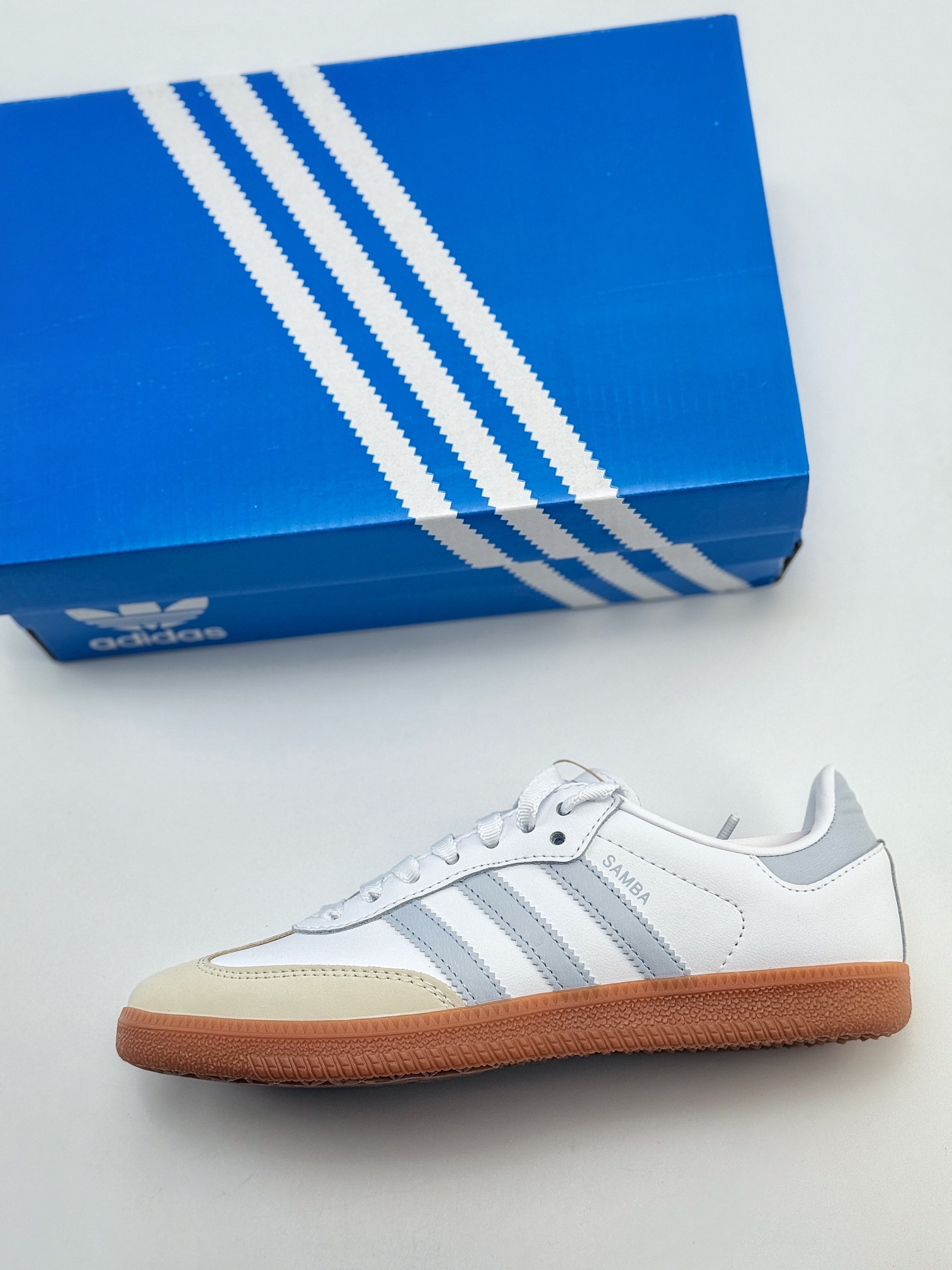 adidas originals Samba OG 白蓝 IE0877