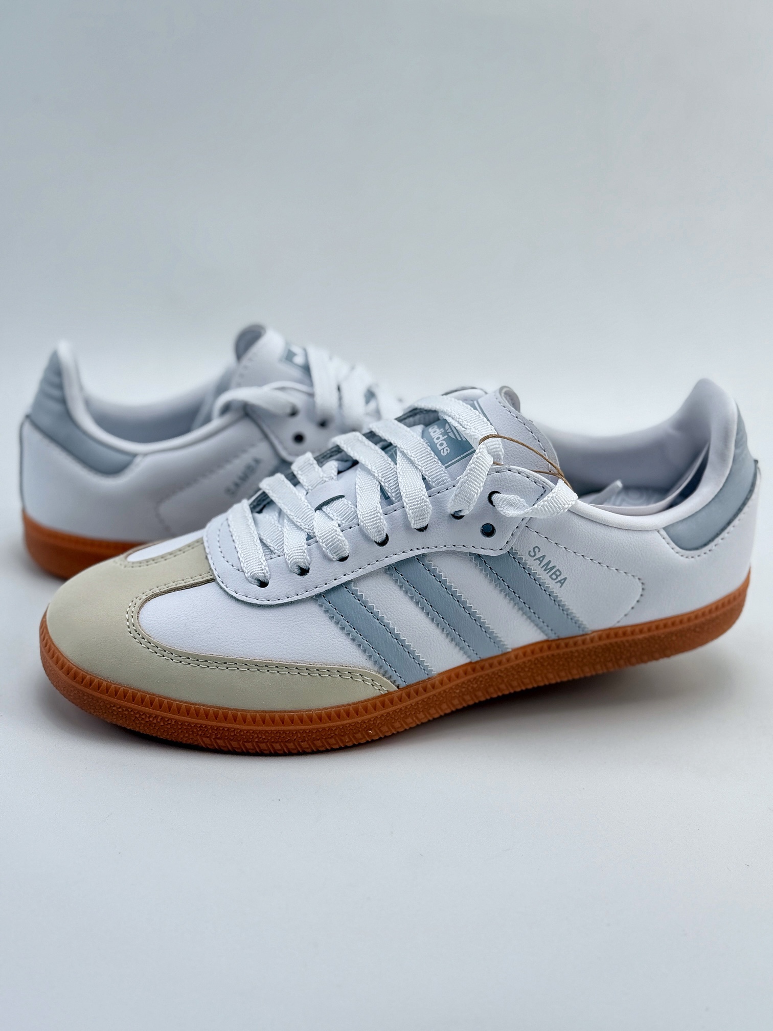 adidas originals Samba OG 白蓝 IE0877