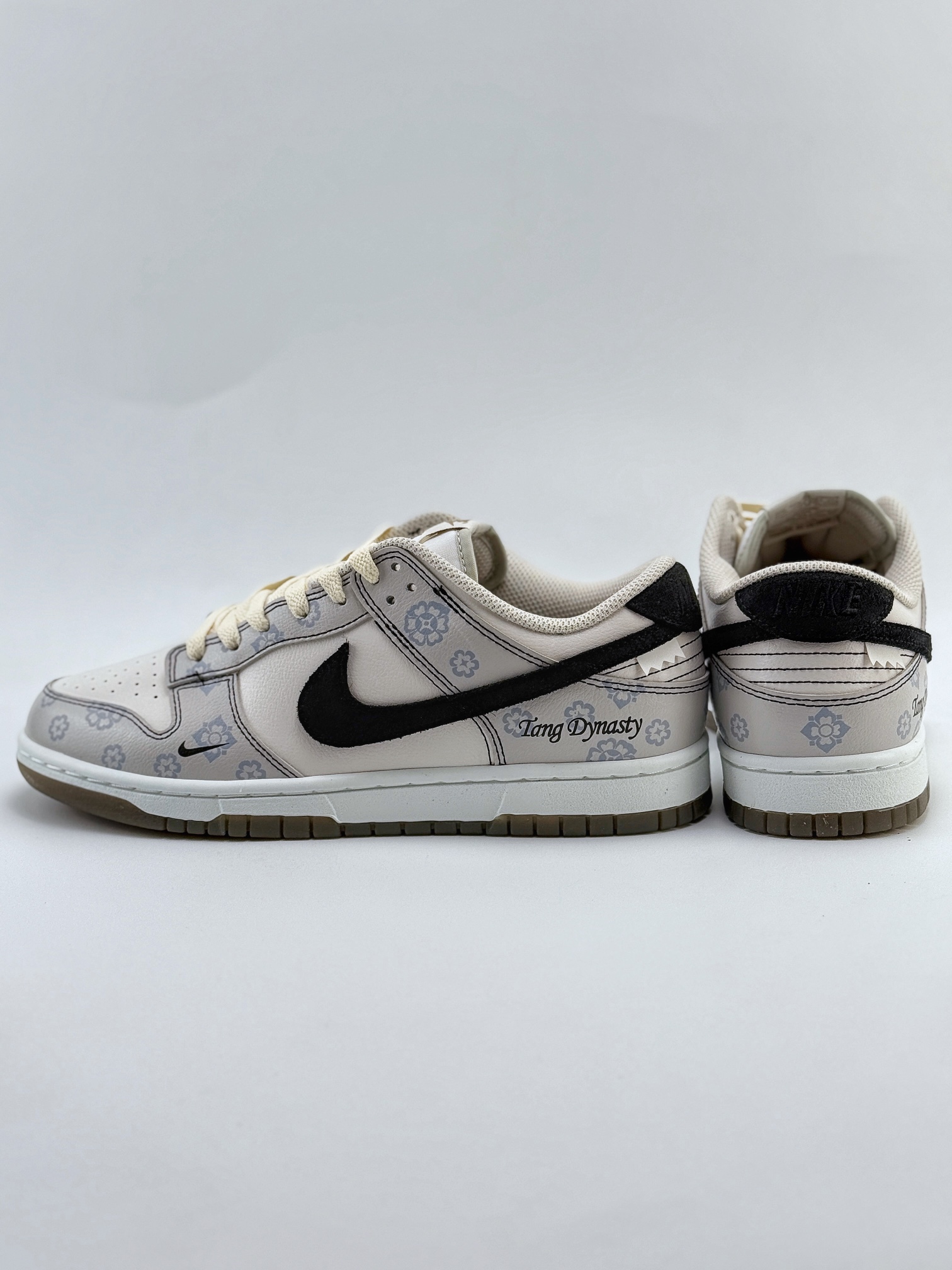 Nike SB Dunk Low 叁次实验室 古唐印花 中国风 白灰 FJ4188-001