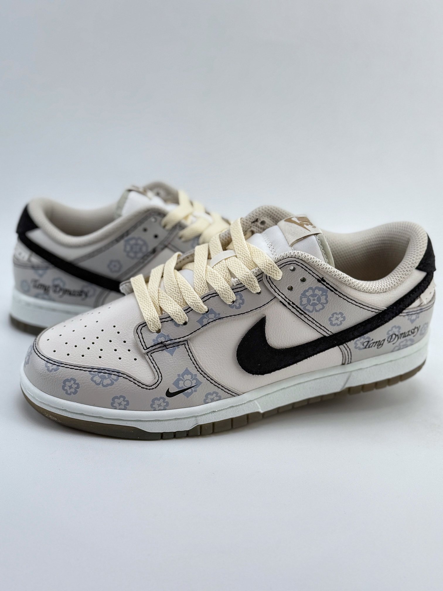 Nike SB Dunk Low 叁次实验室 古唐印花 中国风 白灰 FJ4188-001