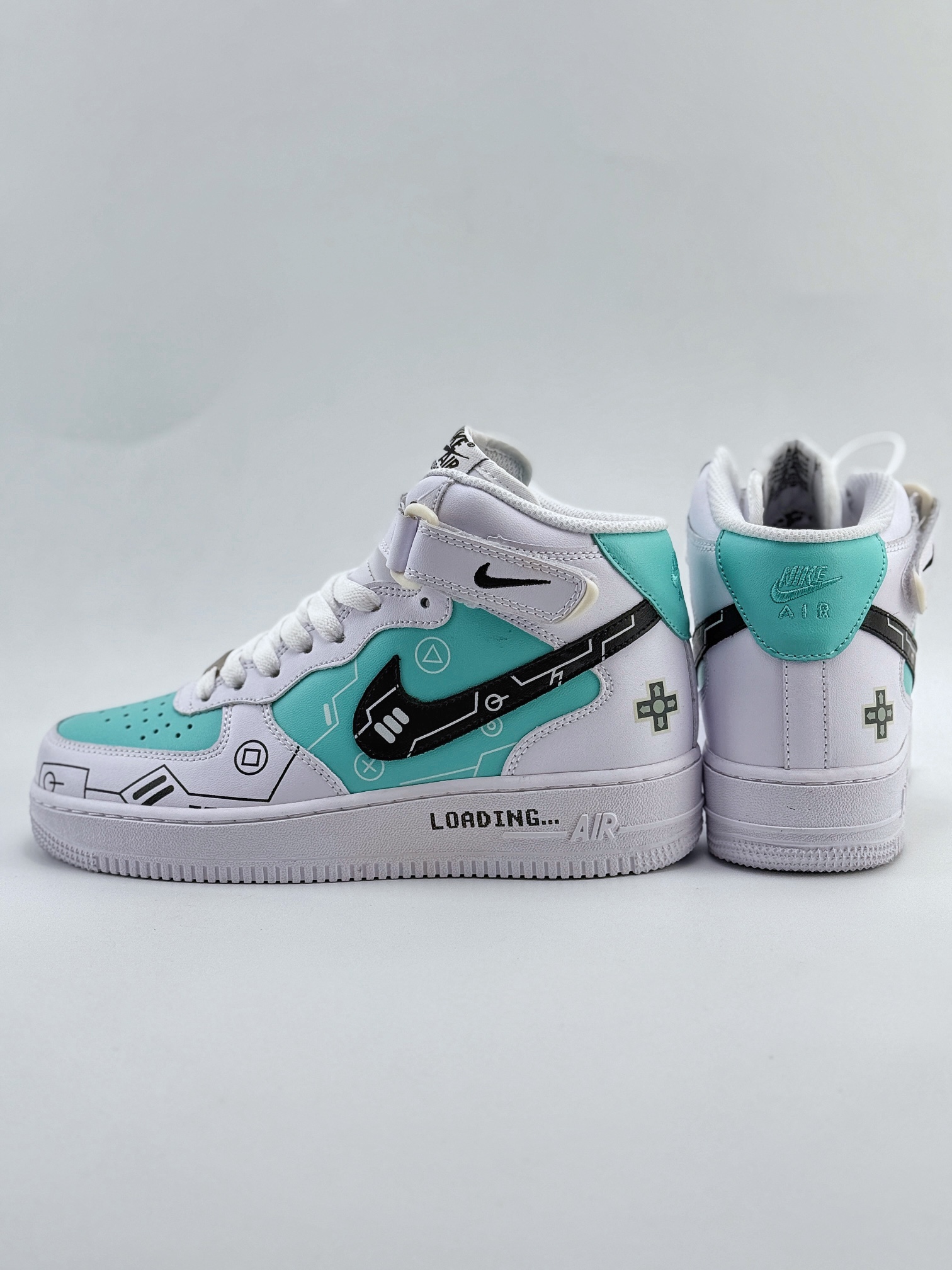 Nike Air Force 1 Mid 07 电玩涂鸦 CW2288-116