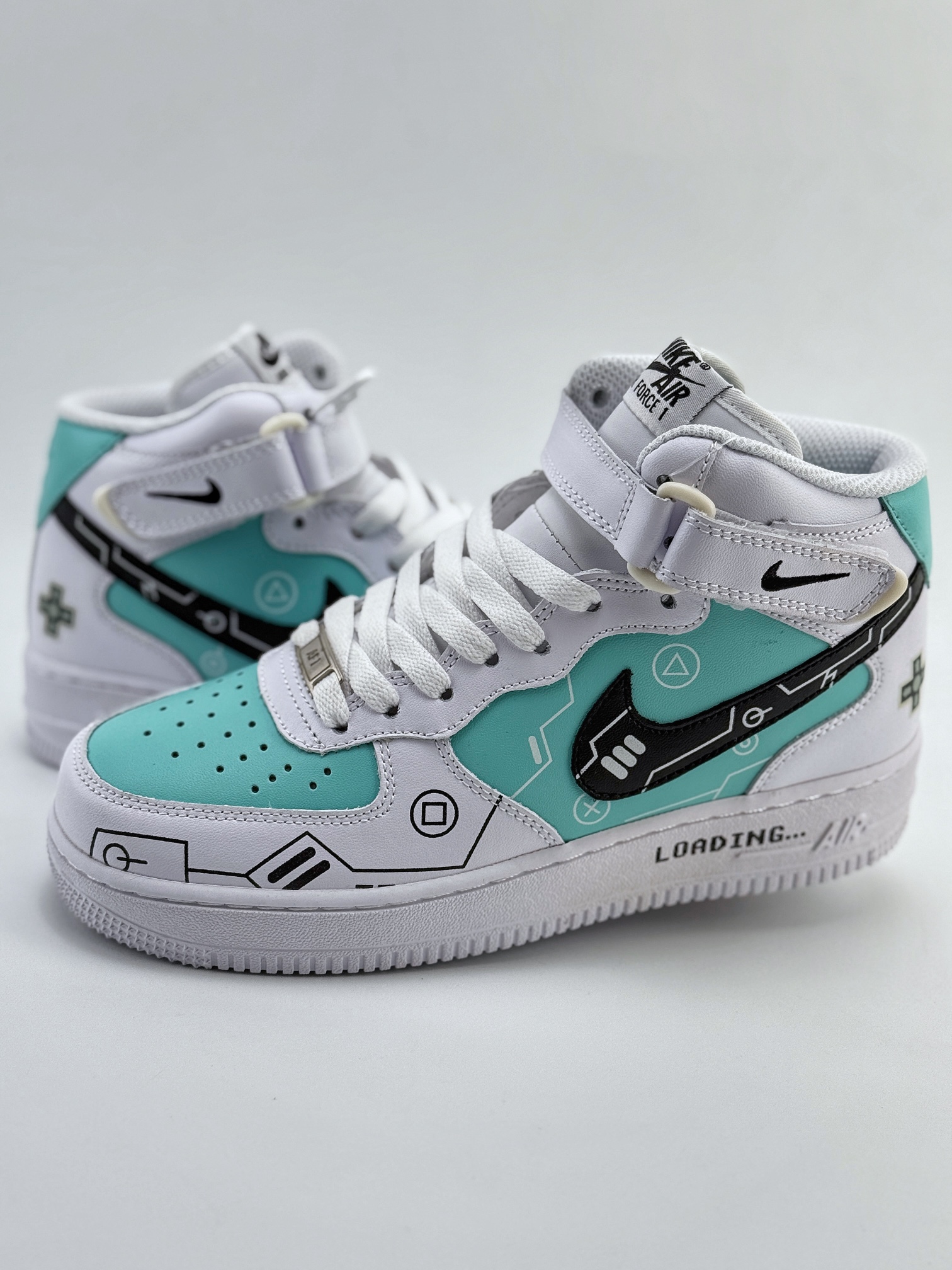 Nike Air Force 1 Mid 07 电玩涂鸦 CW2288-116