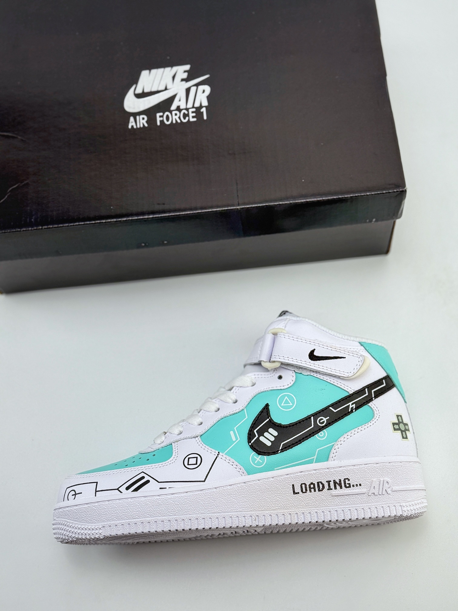 Nike Air Force 1 Mid 07 电玩涂鸦 CW2288-116