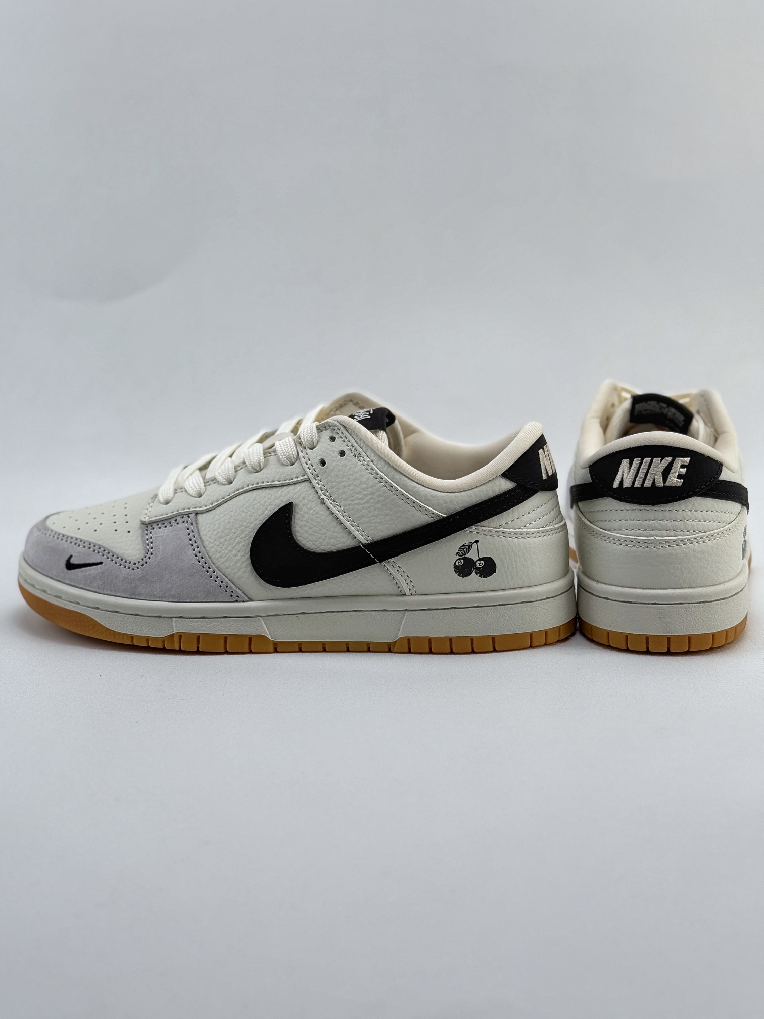 Nike SB Dunk Low x Stussy 米浅灰黑小钩  CH6336-227