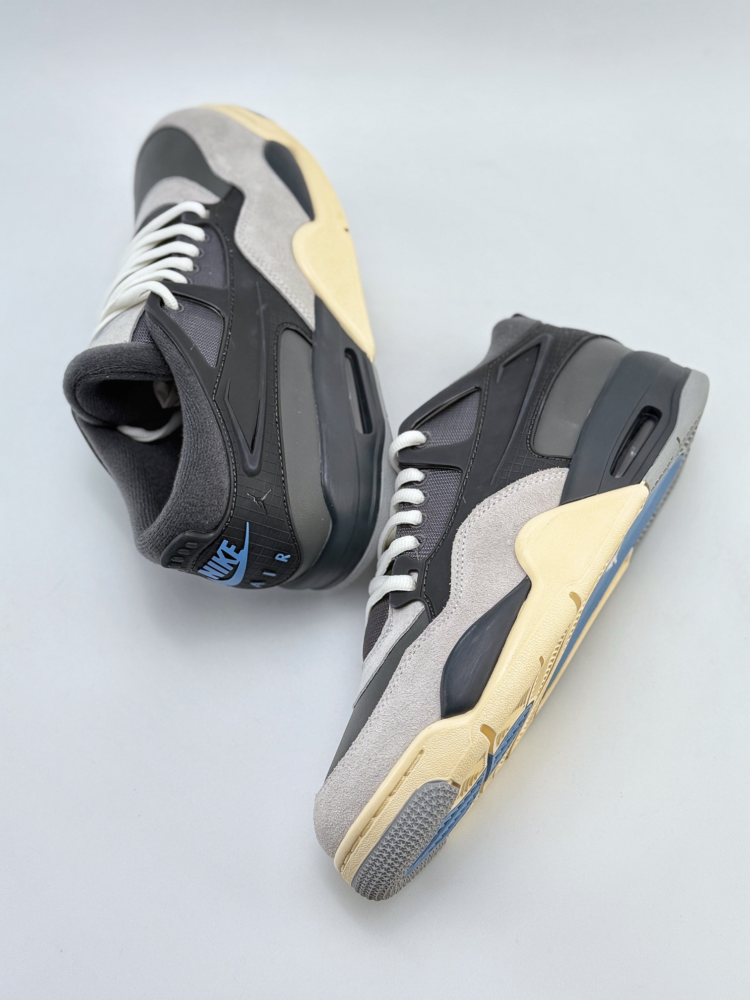 Nike Air Jordan 4 Retro RM 乔丹四代 ”Iron Grey” 米灰 纯原版本 FQ7938-002