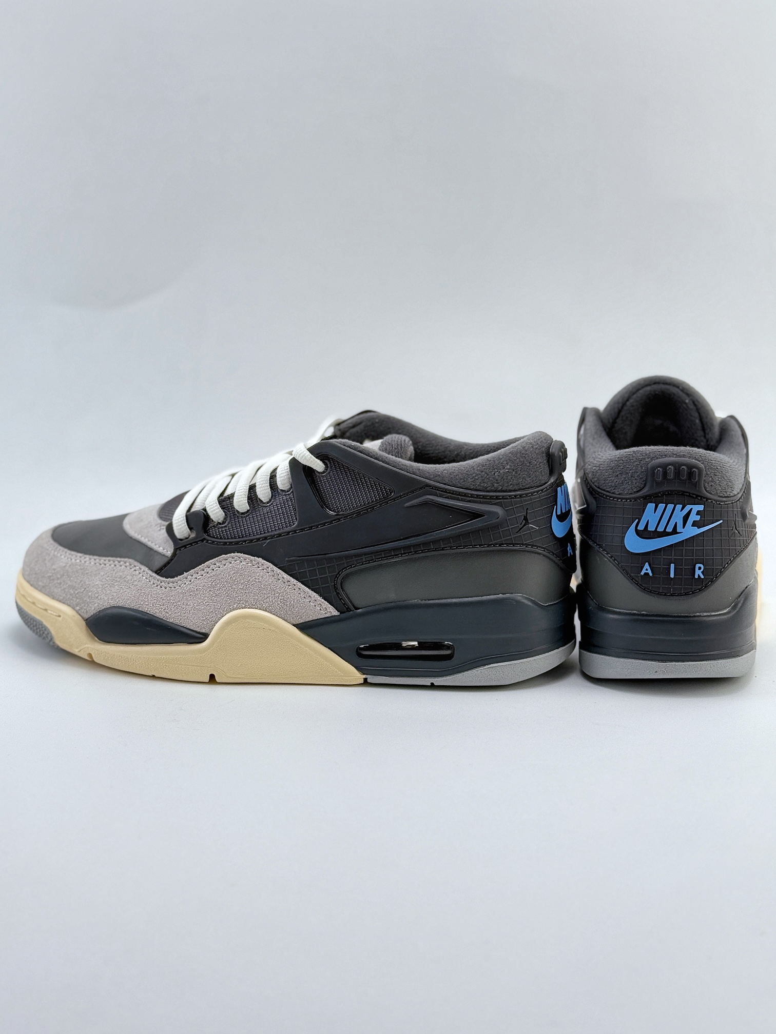 Nike Air Jordan 4 Retro RM 乔丹四代 ”Iron Grey” 米灰 纯原版本 FQ7938-002