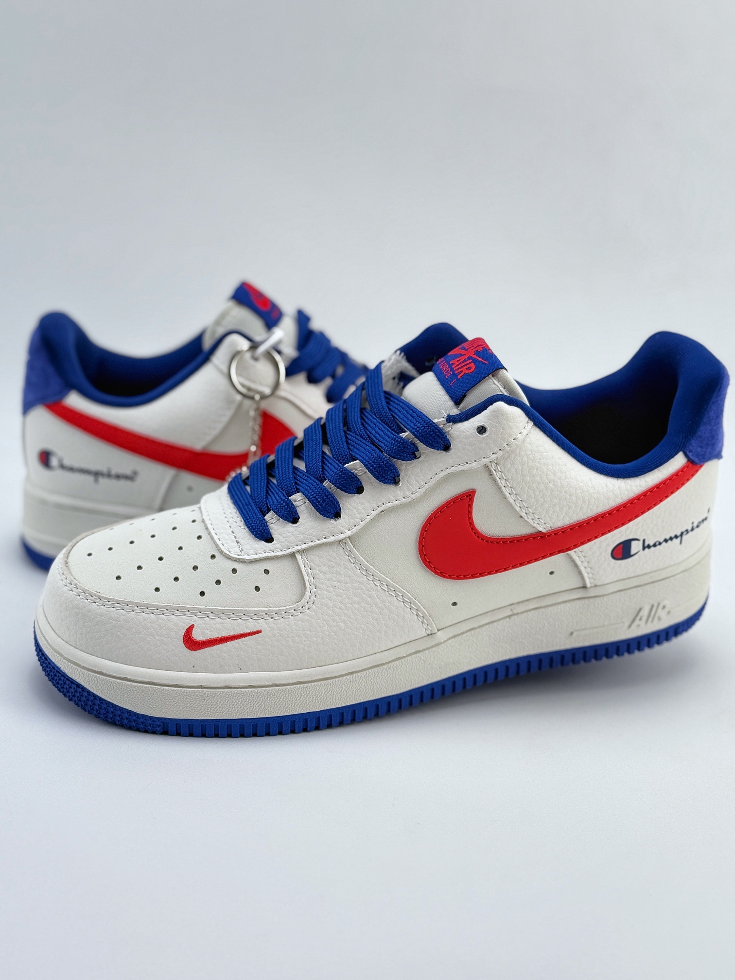 Nike Air Force 1 Low 07 x Champion 白蓝红小钩 KK1988-002