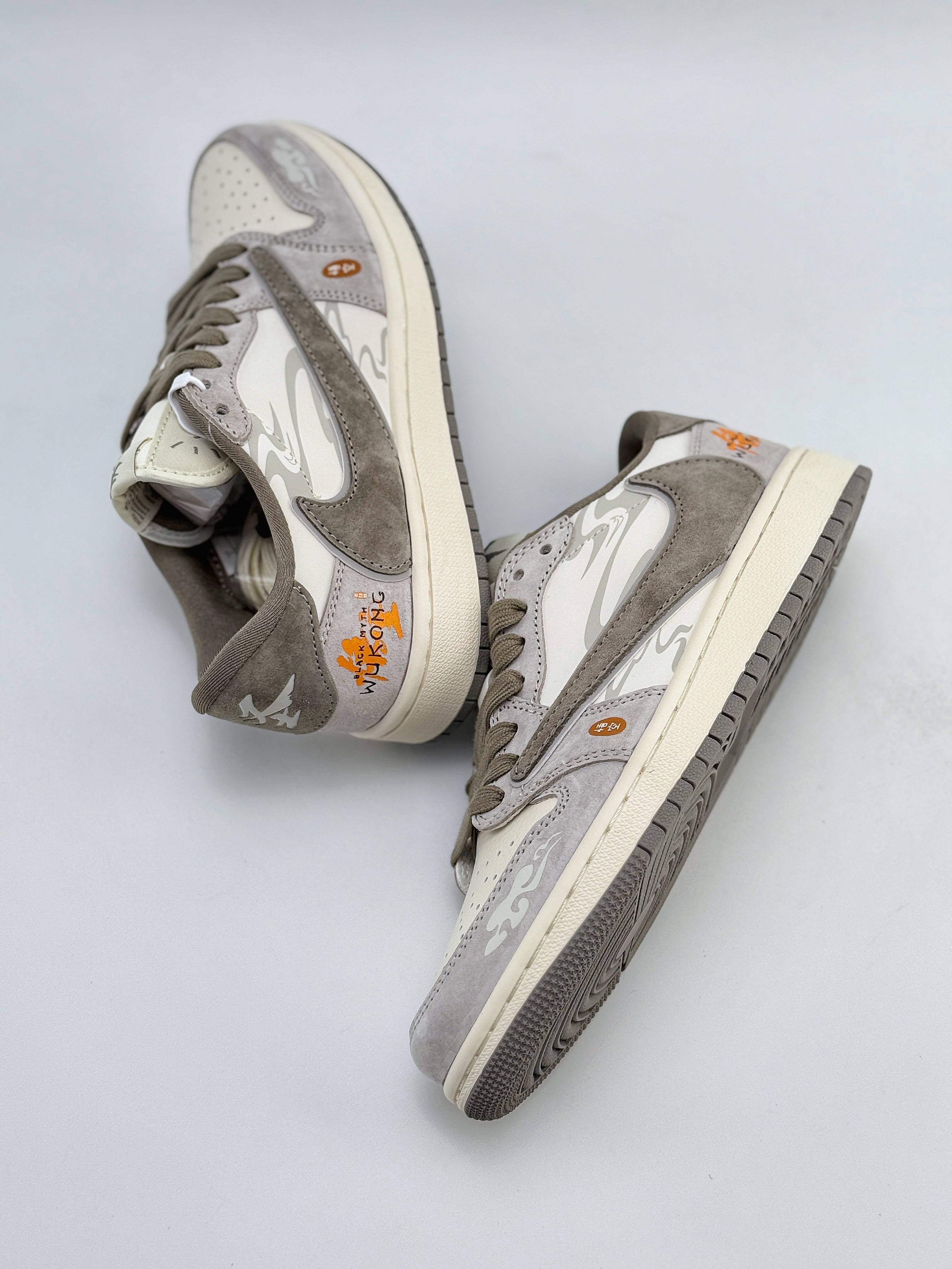 Travis Scott x Nike Air Jordan 1 Low 黑神话悟空 米浅棕  DM6688-610