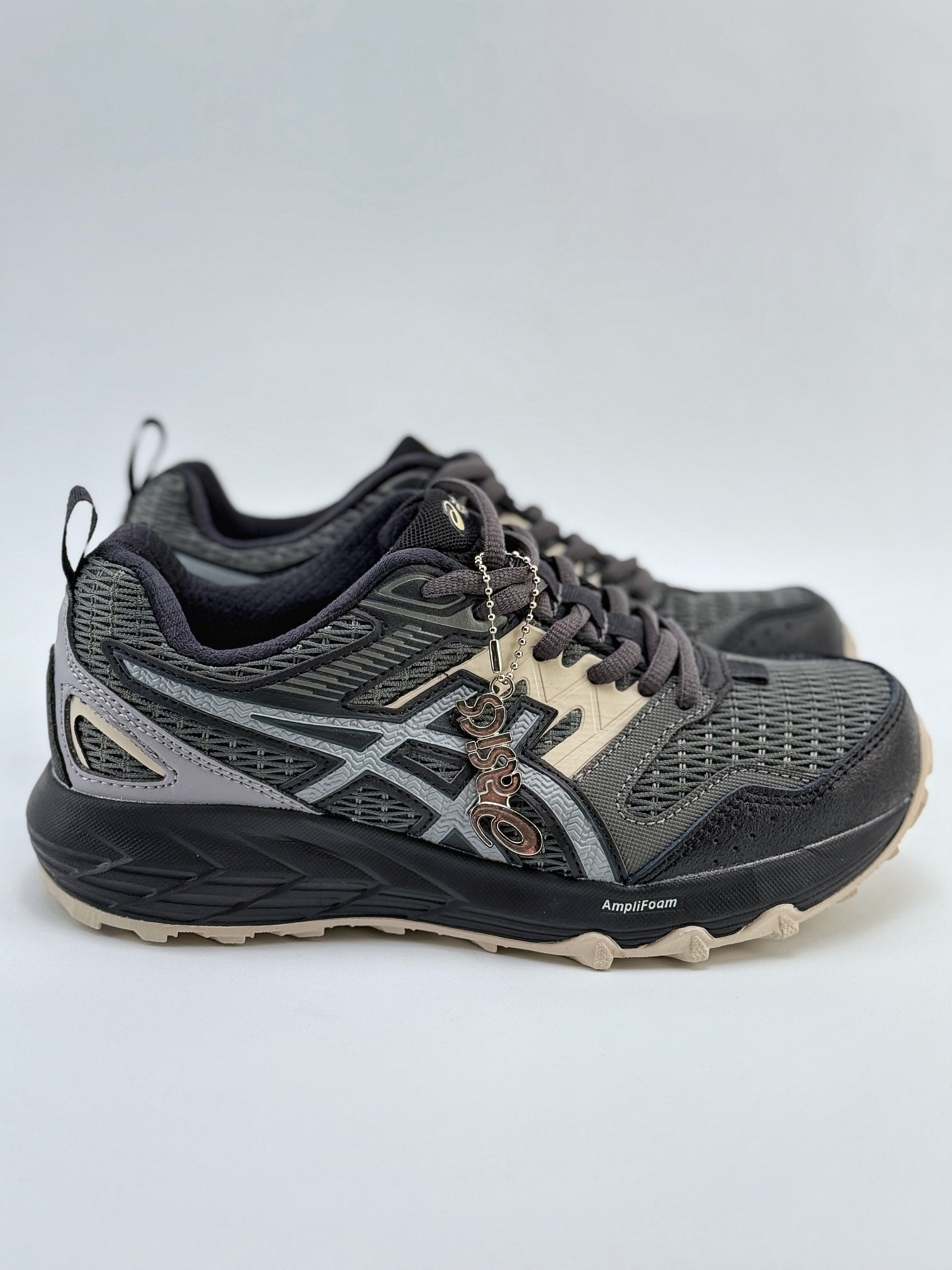 Asics GEL-Sonoma CN 黑米 亚瑟士运动透气专业跑鞋 进口针织透气鞋面   1011B772-022