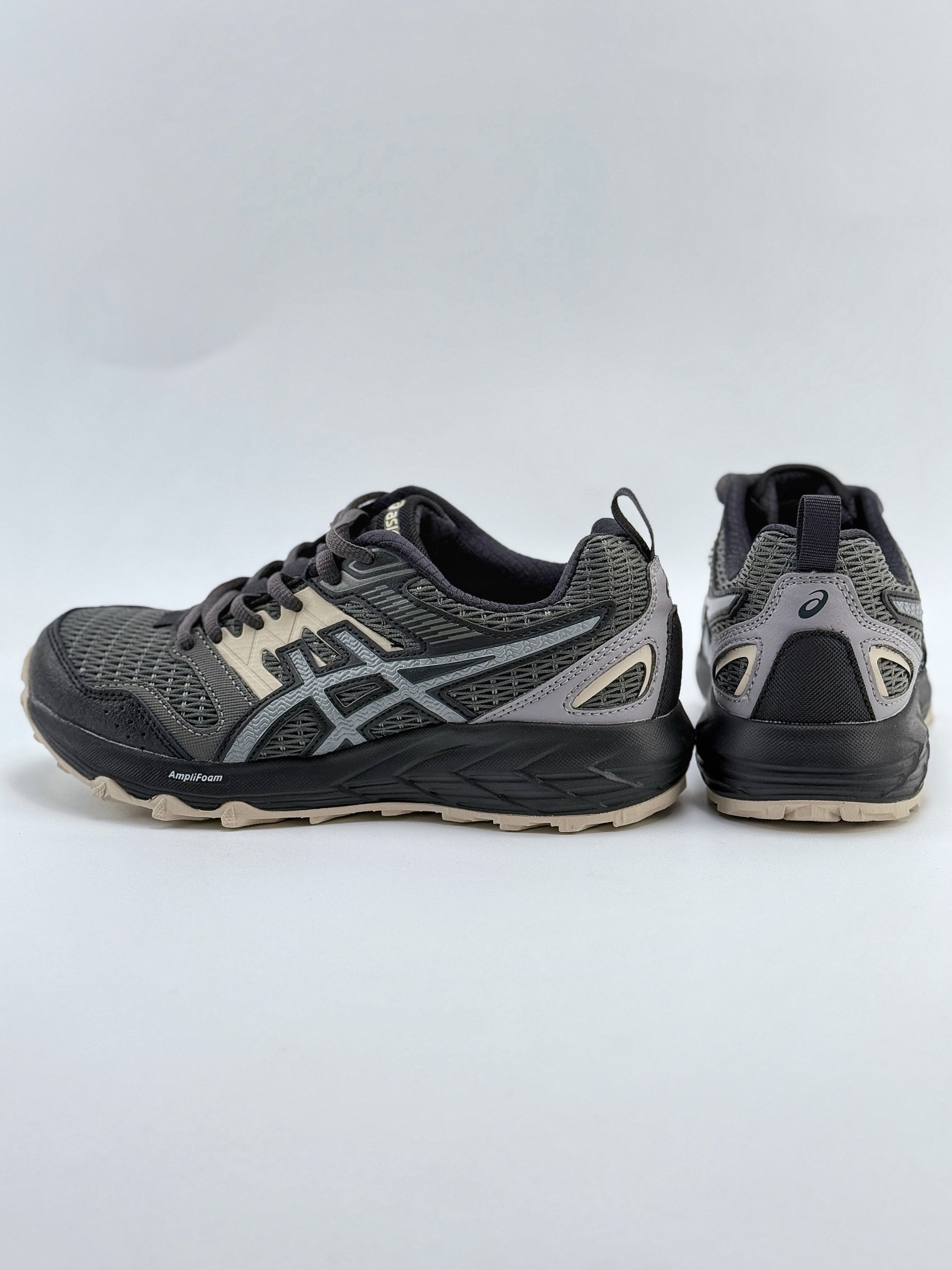 Asics GEL-Sonoma CN 黑米 亚瑟士运动透气专业跑鞋 进口针织透气鞋面   1011B772-022