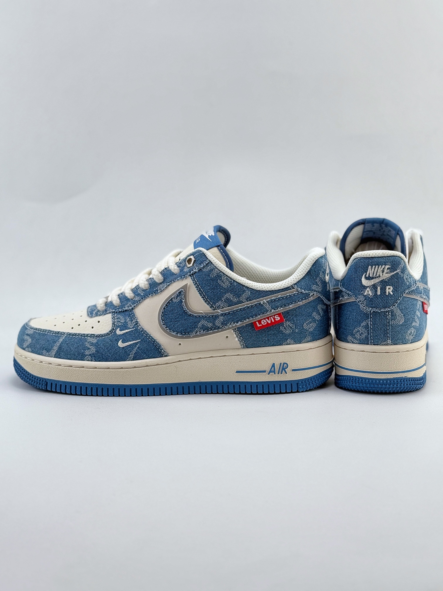 Nike Air Force 1 Low 07 x Levi's 白蓝牛仔布  SJ6698-003